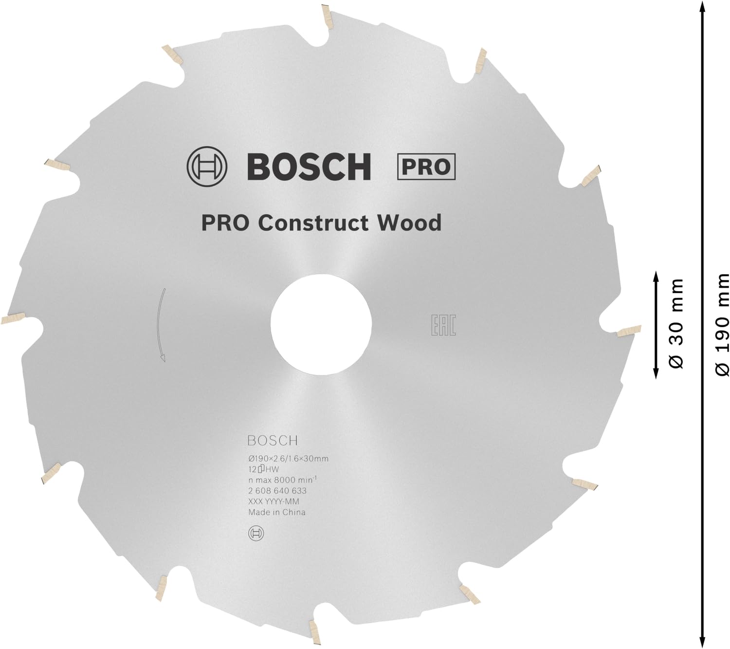 bosch-professional-kreiss-geblatt-construct-wood-190-x-30-x-2-6-mm-12-z-hne-f-r- image 3