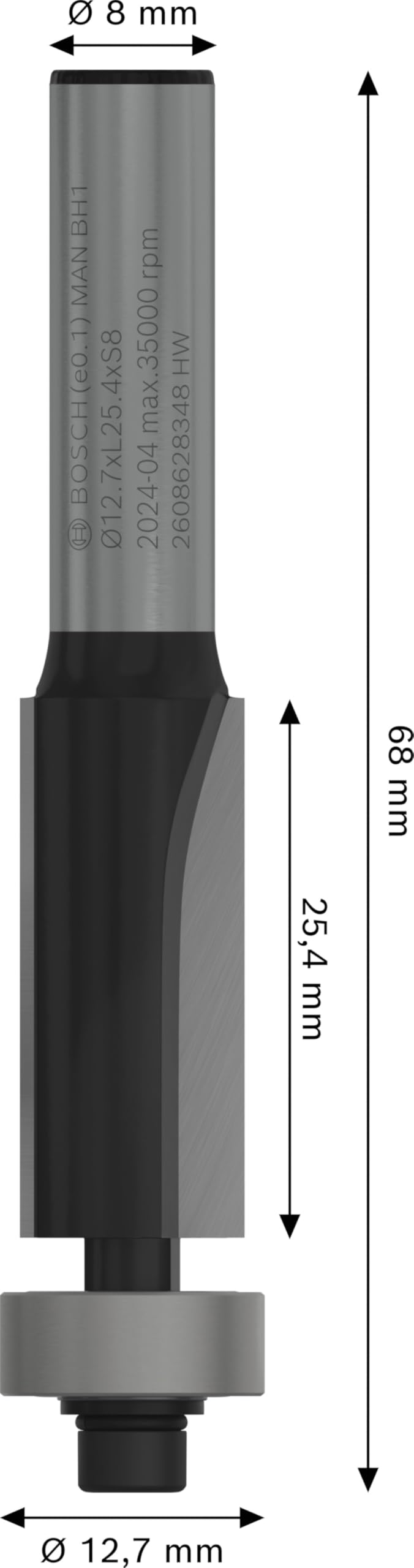 bosch-professional-b-ndigfr-ser-standard-for-wood-12-7-mm-arbeitsl-nge-25-4-mm-c image 3