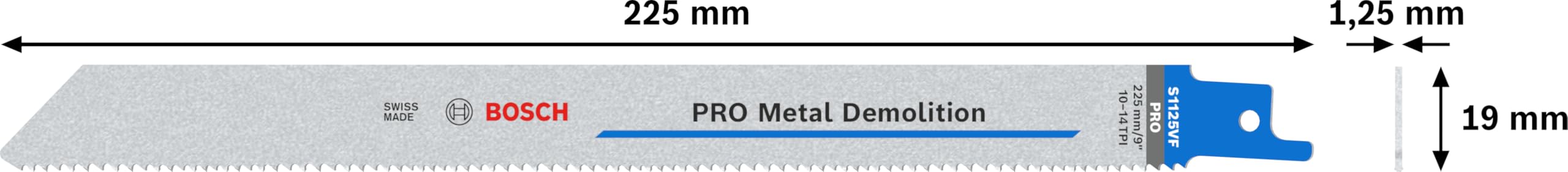 bosch-pro-metal-s1125vf-demolition-s-bels-geblatt-set-25-teilig-225-mm-bimetall- image 3