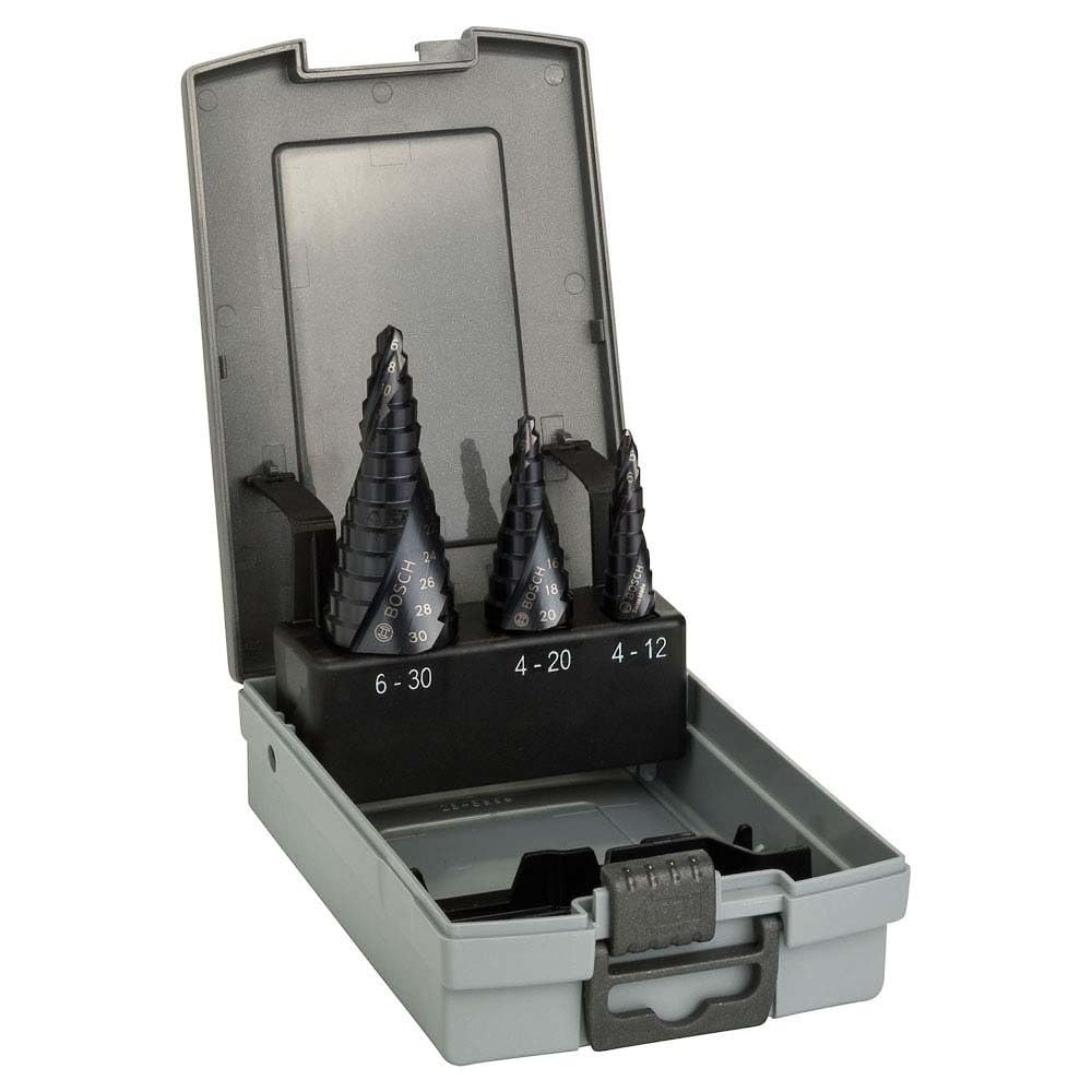 bosch-accessories-professional-stufenbohrer-set-hss-altin-3-teilig-4-12-4-20-6-3 image 1