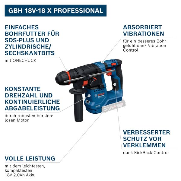 bosch-professional-18v-system-akku-bohrhammer-gbh-18v-18-x-mit-onechuck-sds-plus image 8