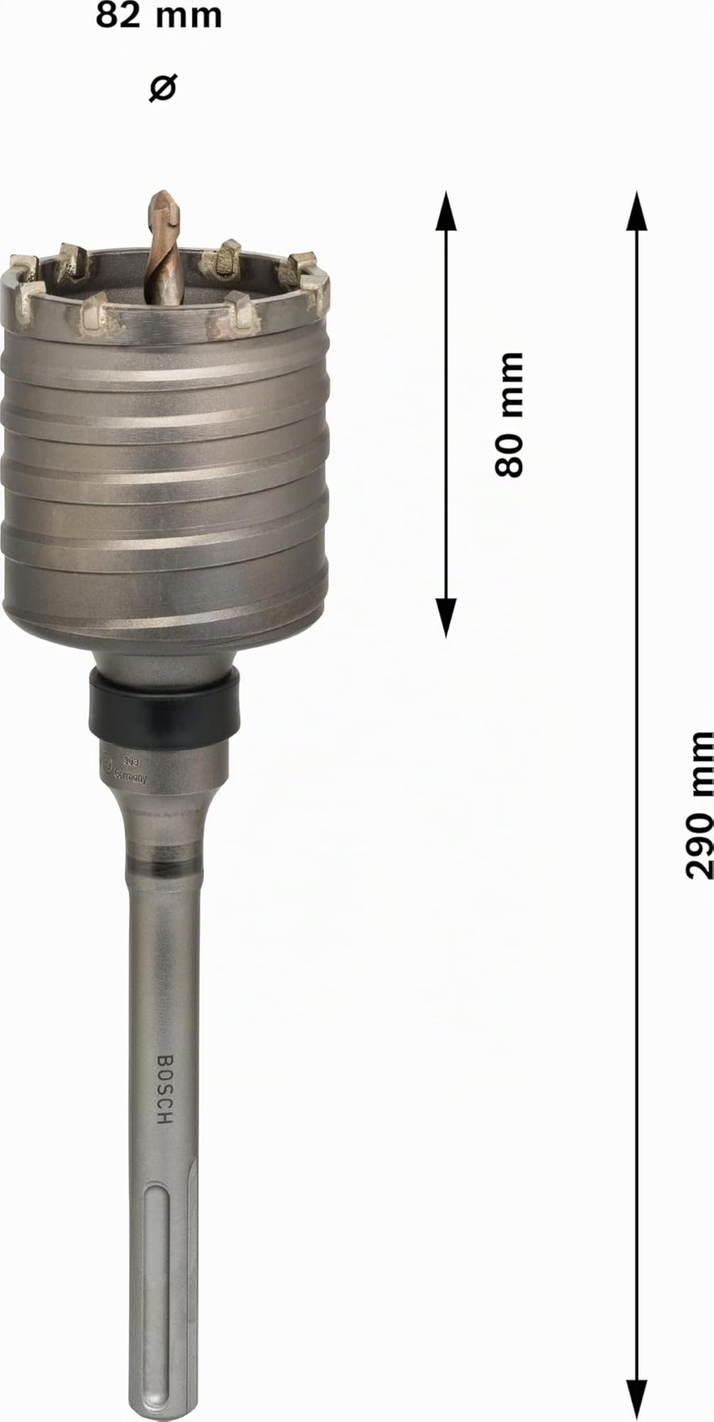 bosch-corona-sds-max-9-kernbohrkrone-82-mm-hartmetall-kernbohrer-f-r-beton-mauer image 3