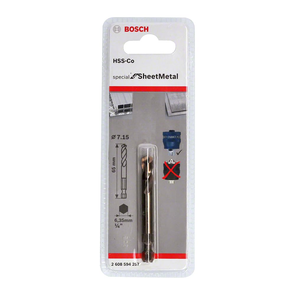 bosch-expert-power-change-plus-vorbohrer-hss-g-7-15-x-105-mm-quick-change-system image 7