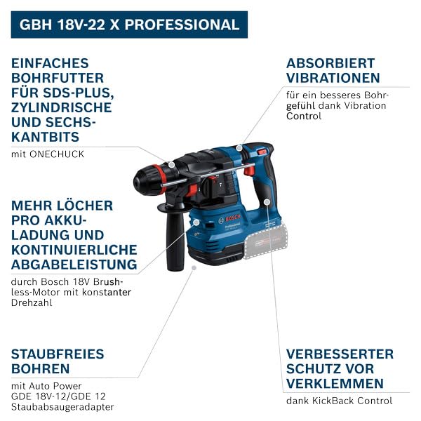 bosch-professional-18v-system-akku-bohrhammer-gbh-18v-22-x-18v-sds-plus-bohrhamm image 8