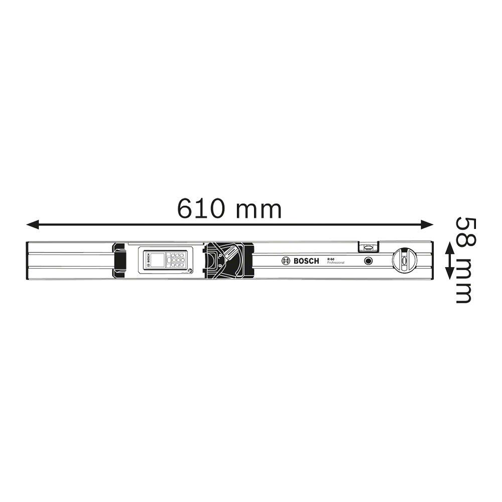 bosch-professional-r-60-messschiene-f-r-glm-80-professional-digitale-wasserwaage image 6