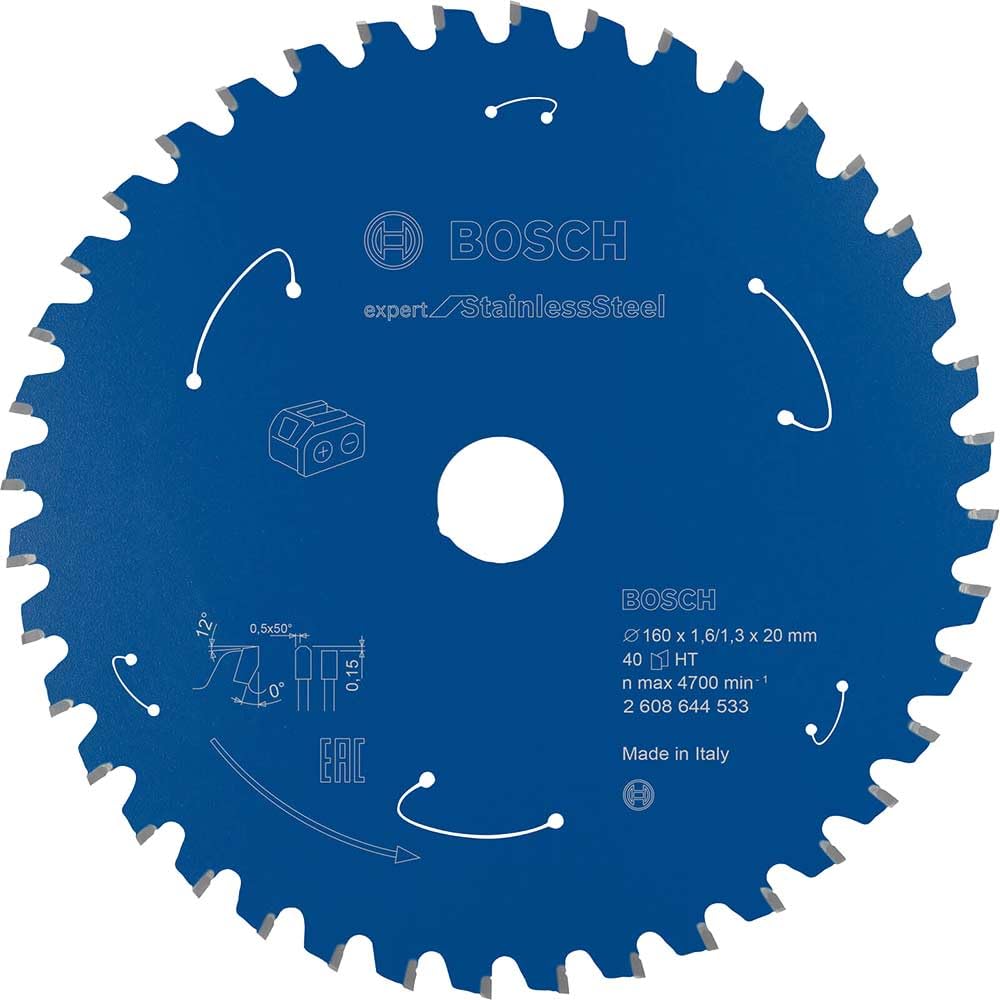 bosch-professional-expert-for-stainless-steel-kreiss-geblatt-160-x-20-x-1-6-mm-4 image 1