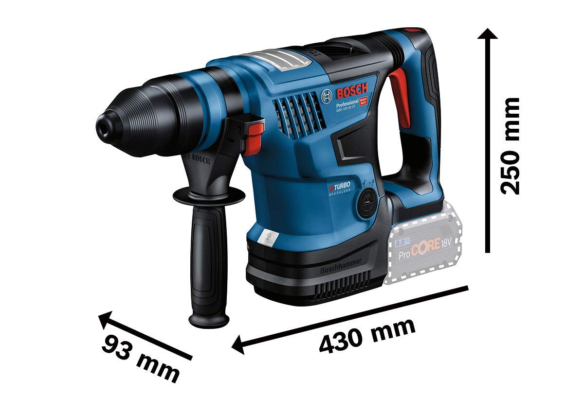bosch-professional-gbh-18v-34-cf-biturbo-akku-bohrhammer-sds-plus-5-8-j-bluetoot image 2
