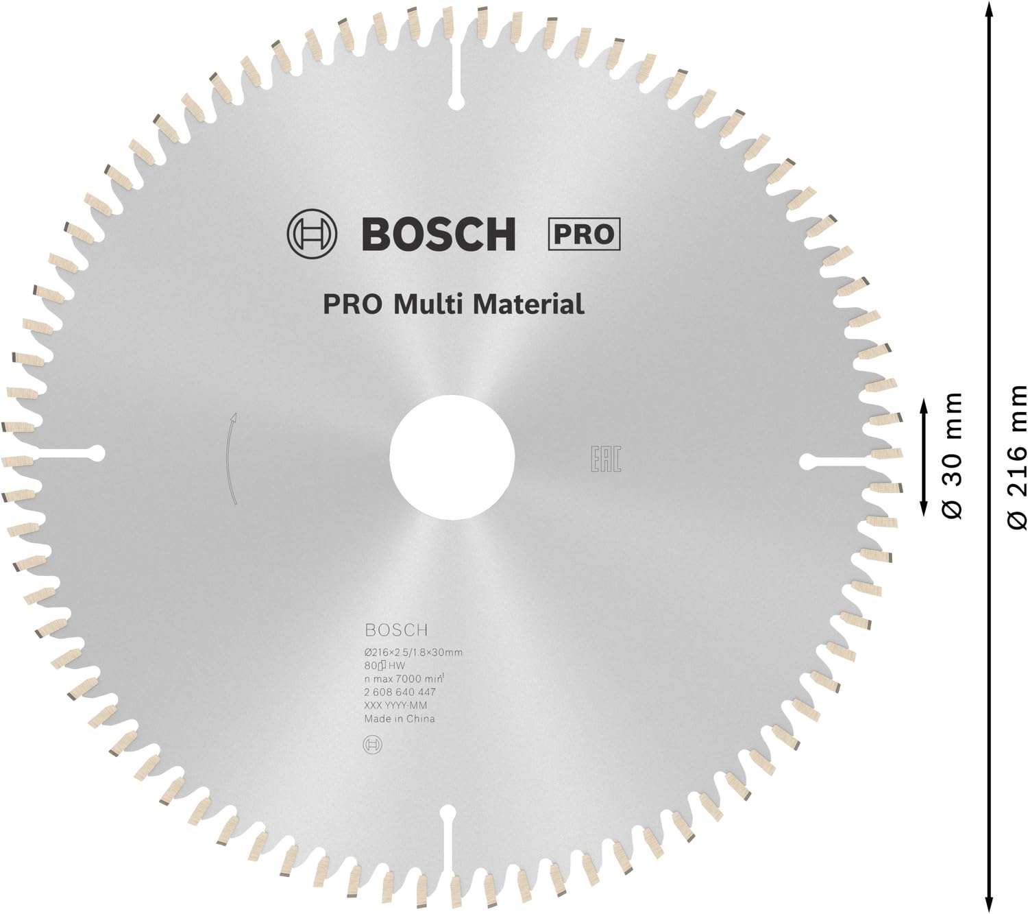 bosch-pro-multi-material-kreiss-geblatt-216-mm-80-z-hne-30-mm-bohrung-multi-mate image 3