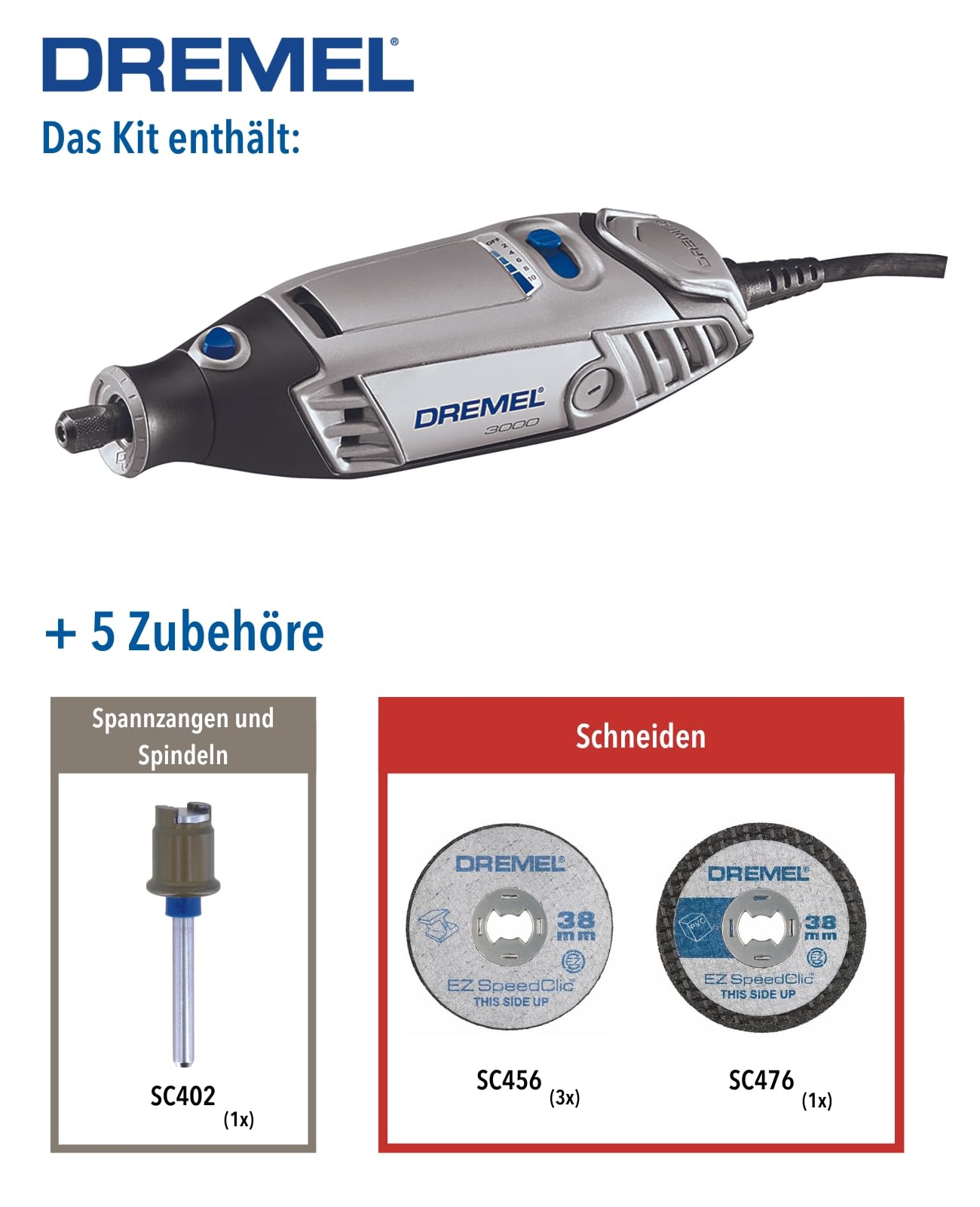 dremel-3000-multifunktionswerkzeug-130-w-10-000-33-000-u-min-variabel-inkl-5-zub image 2