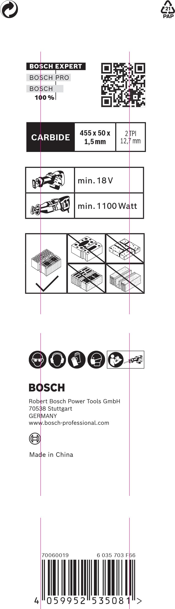 bosch-expert-hollow-brick-s-2243-hm-s-bels-geblatt-455-mm-carbide-technologie-f- image 4