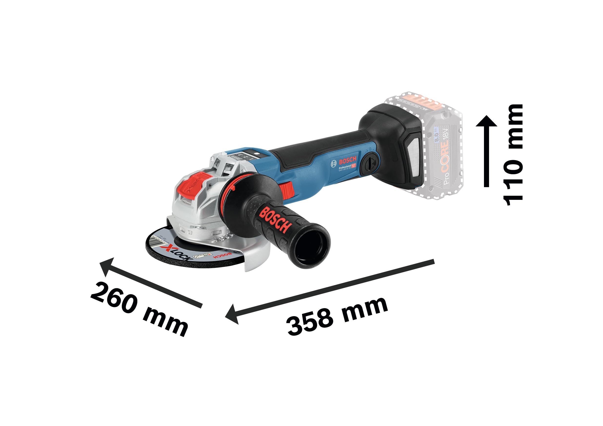 bosch-professional-18v-system-akku-winkelschleifer-gwx-18v-10-psc-mit-x-lock-125 image 3