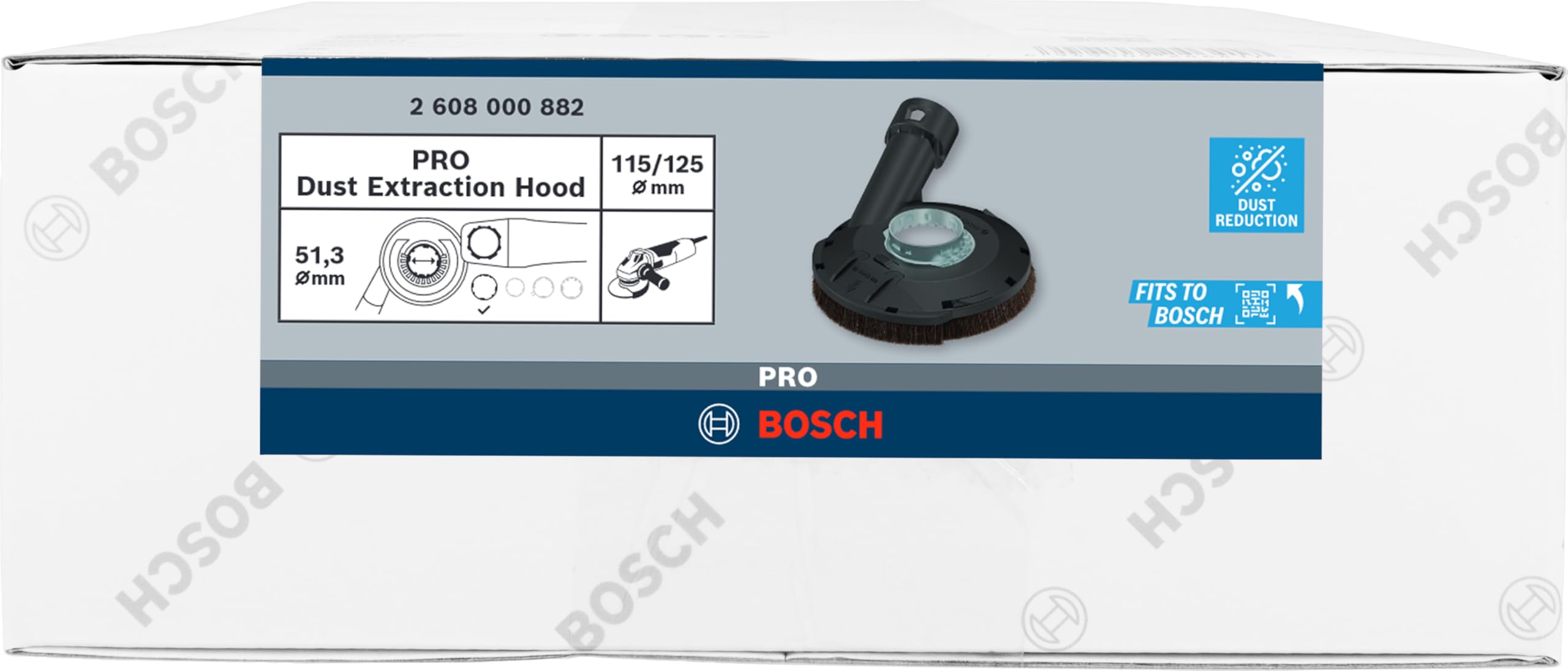 bosch-pro-absaughaube-115-125-mm-staubschutzhaube-f-r-kleine-winkelschleifer-mit image 2