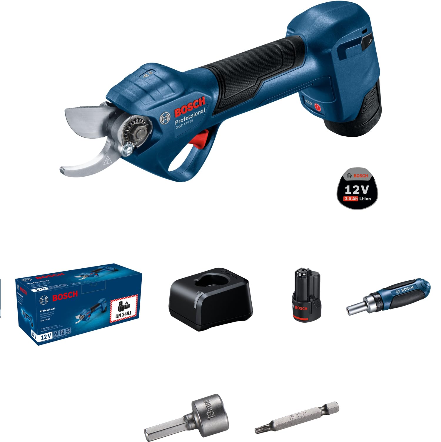 bosch-professional-pro-pruner-ggp-12v-25-akku-astschere-b-rstenloser-motor-25-mm image 1