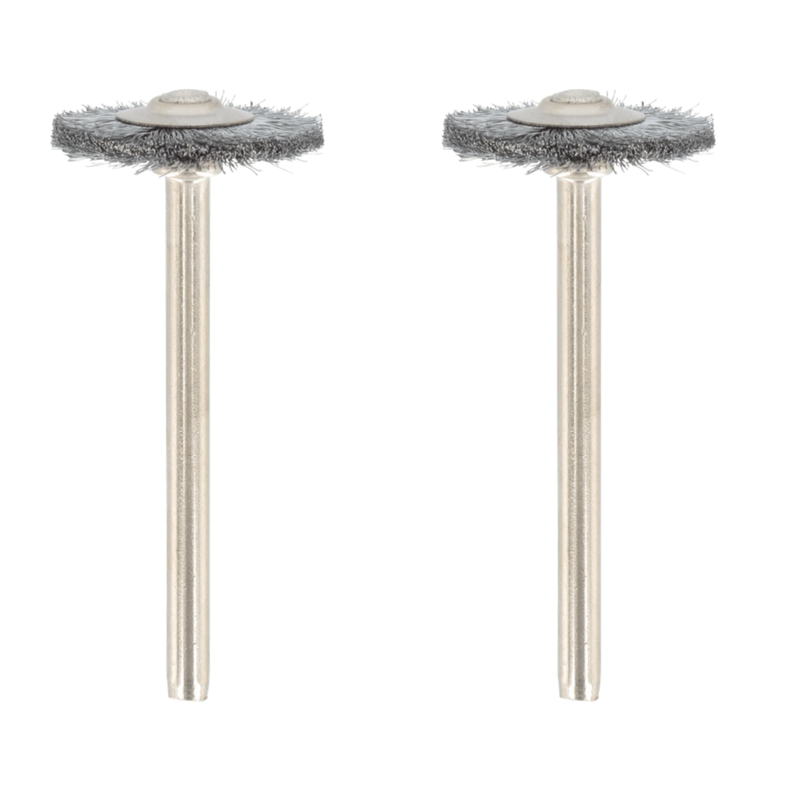 dremel-428-stahl-drahtb-rsten-set-2-drahtb-rsten-19-mm-zum-polieren-entrosten-un image 1