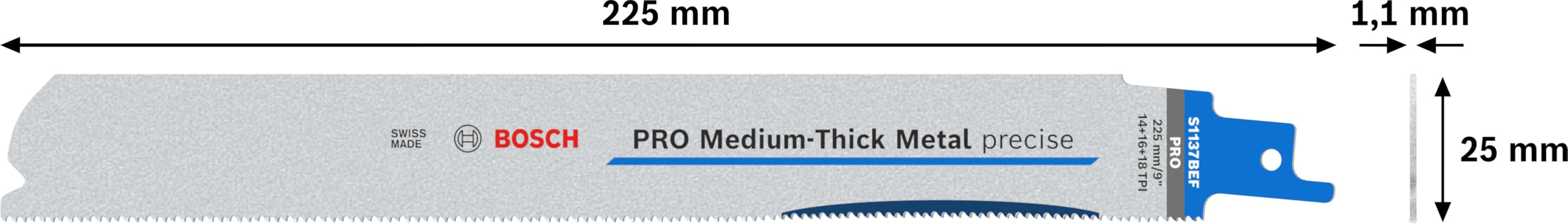 bosch-2x-pro-medium-thick-metal-precise-s1137bef-s-bels-gebl-tter-225-mm-f-r-met image 3