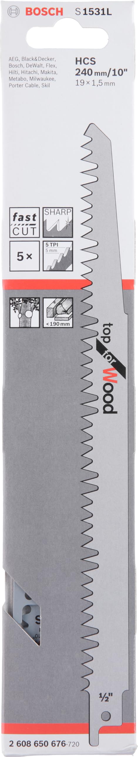 bosch-professional-5x-s-bels-geblatt-s-1531-l-240-mm-hcs-f-r-brennholz-gr-nholz- image 2