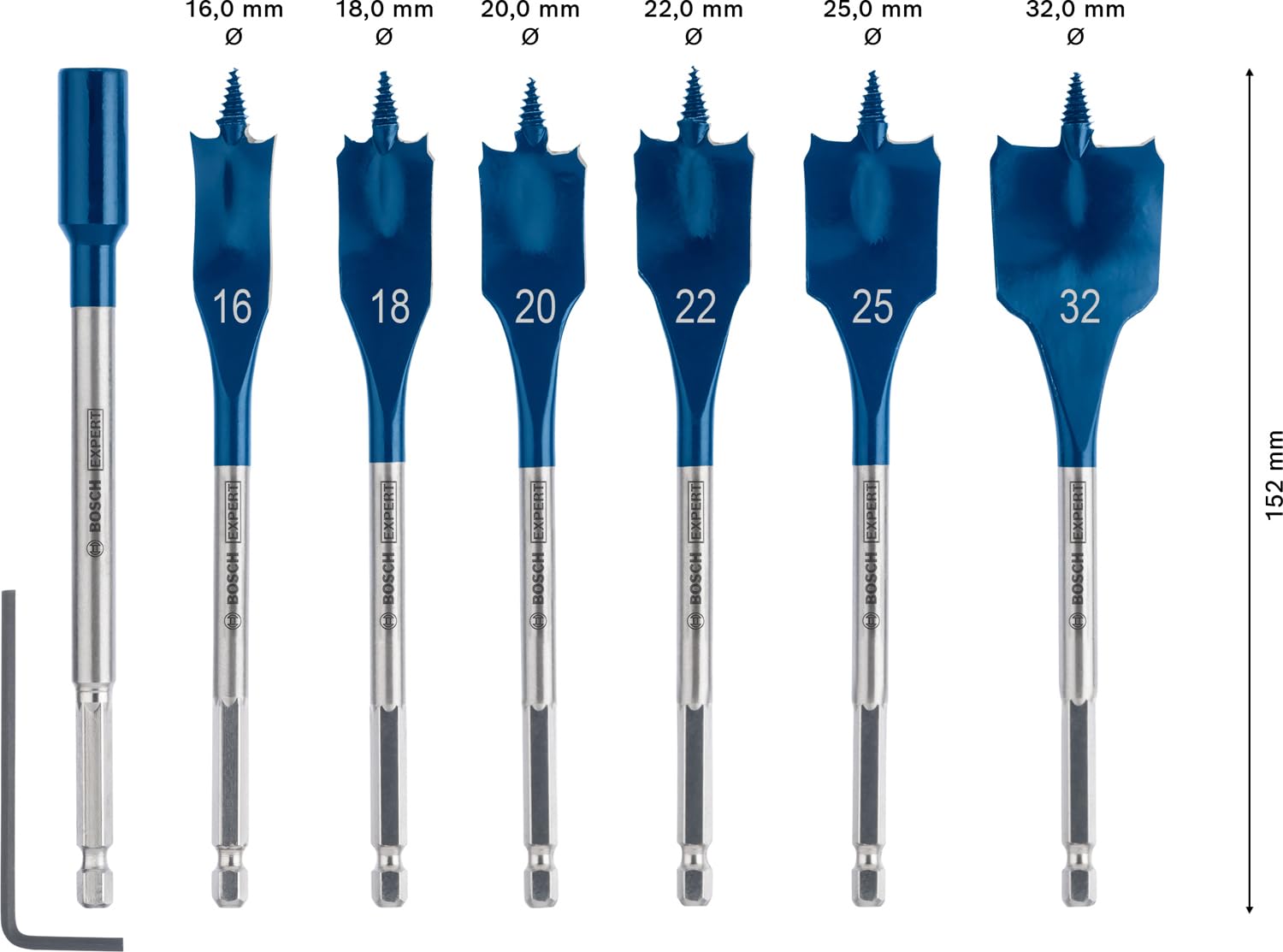 bosch-expert-self-cut-speed-flachfr-sbohrer-set-7-tlg-16-32-mm-holzfaserbohrer-m image 3