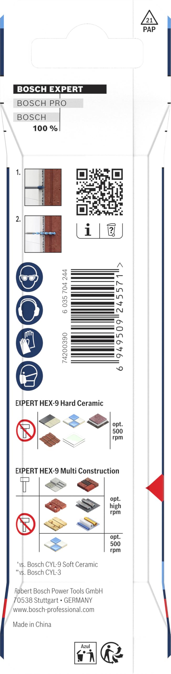bosch-expert-hex-9-hard-ceramic-multi-construction-bohrer-set-2-teilig-6-0-mm-ca image 4