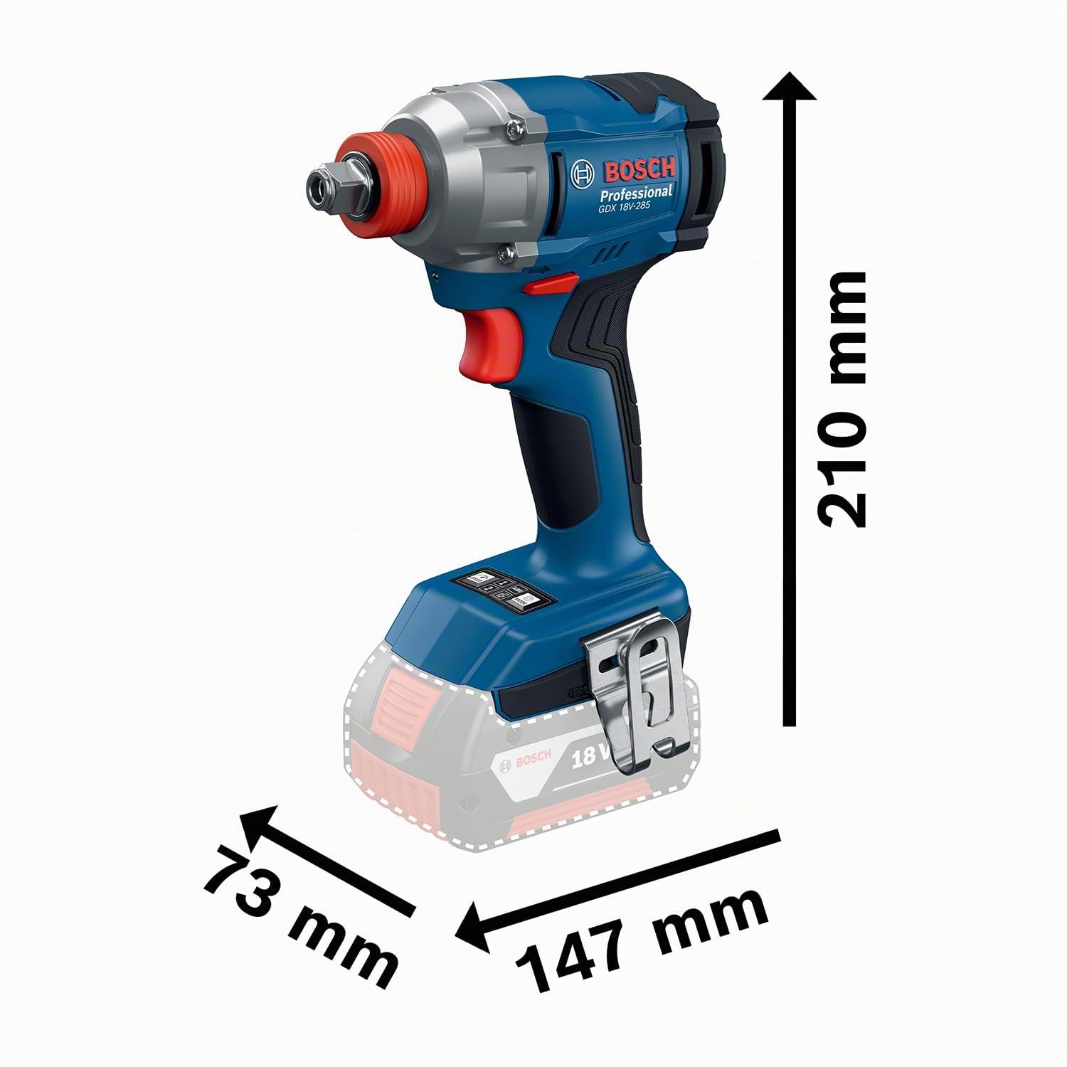 bosch-professional-18v-system-akku-drehschlagschrauber-gdx-18v-285-285-nm-2-in-1 image 5