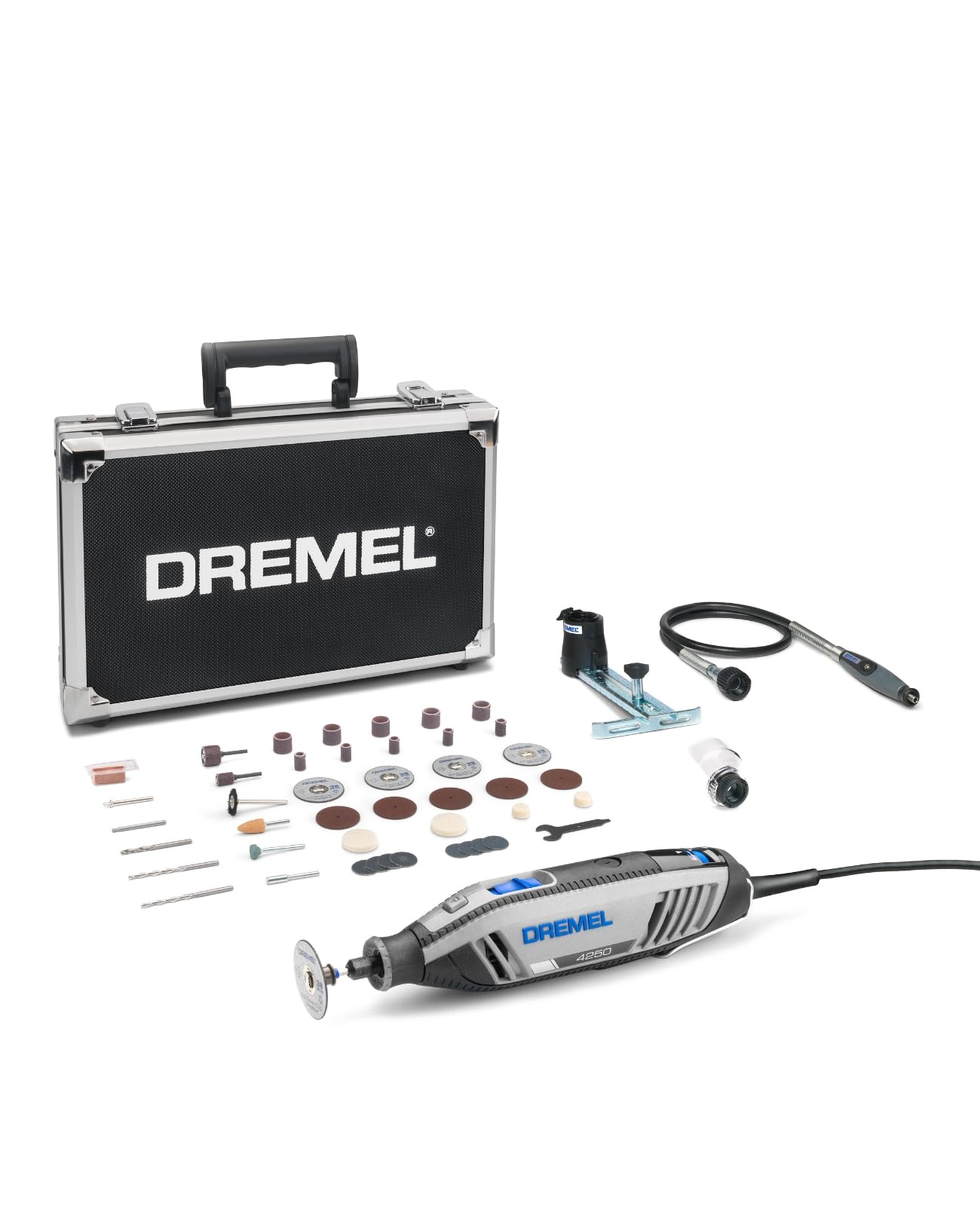 dremel-4250-rotationswerkzeug-set-175-w-motor-mit-konstantelektronik-5-000-35-00 image 1