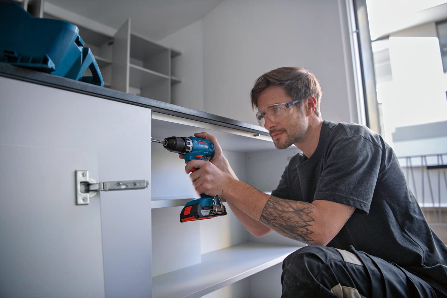 bosch-professional-18v-system-akku-bohrschrauber-gsr-18v-45-inkl-2x-2-0-ah-akku- image 7