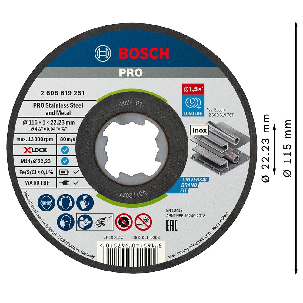 bosch-professional-gerade-trennscheibe-standard-for-inox-x-lock-115-mm-bohrung-2 image 3