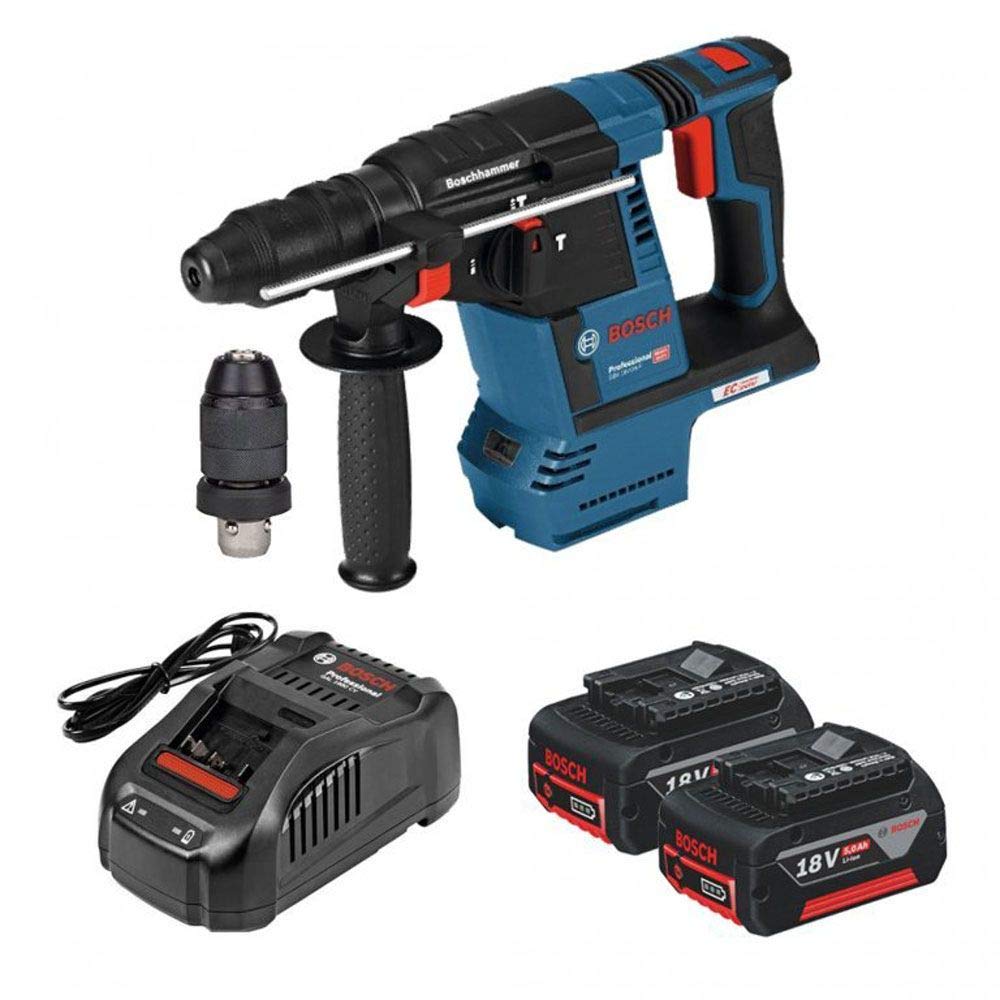 bosch-professional-18v-system-akku-bohrhammer-gbh-18v-26-f-inkl-2x-6-0-ah-akkus- image 1