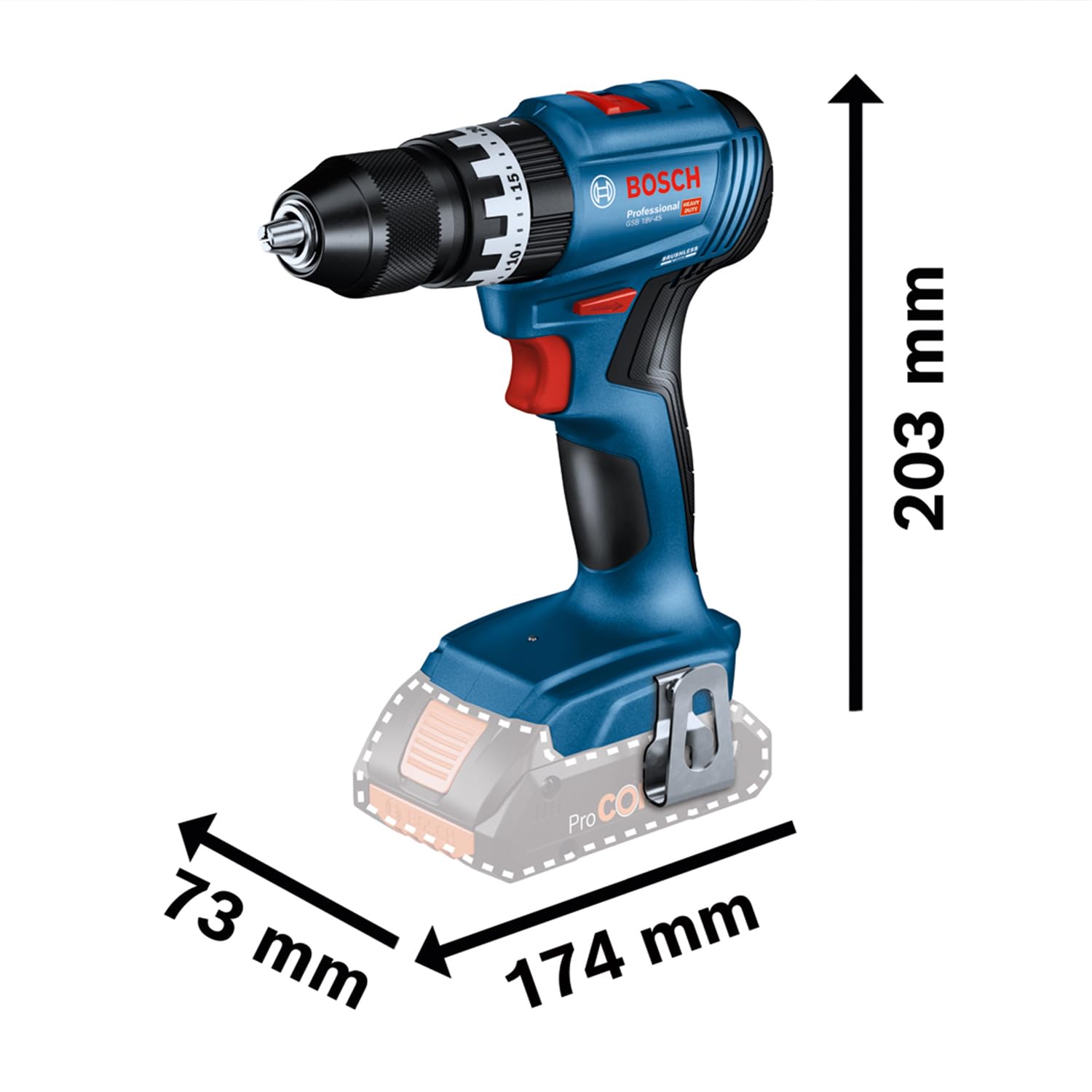 bosch-professional-18v-system-combo-kit-schlagbohrschrauber-gsb-18v-45-bohrhamme image 4