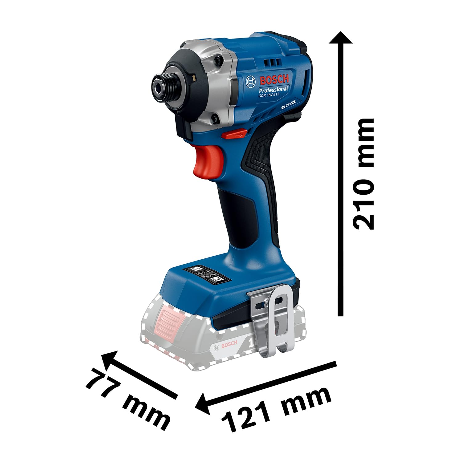 bosch-professional-18v-system-akku-drehschlagschrauber-gdr-18v-215-bohrschrauber image 2