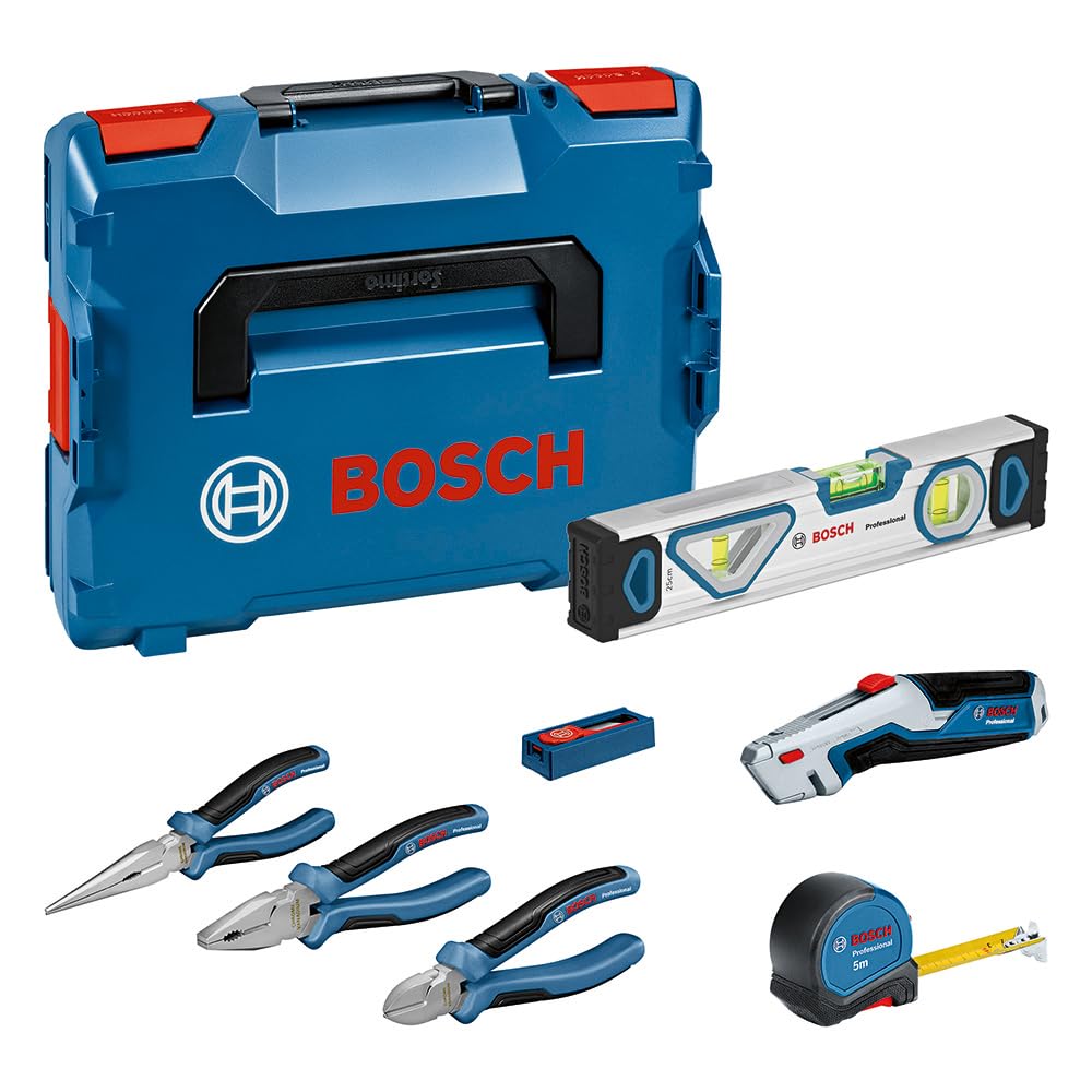 bosch-professional-handwerkzeug-set-13-teilig-25-cm-wasserwaage-5-m-ma-band-univ image 3