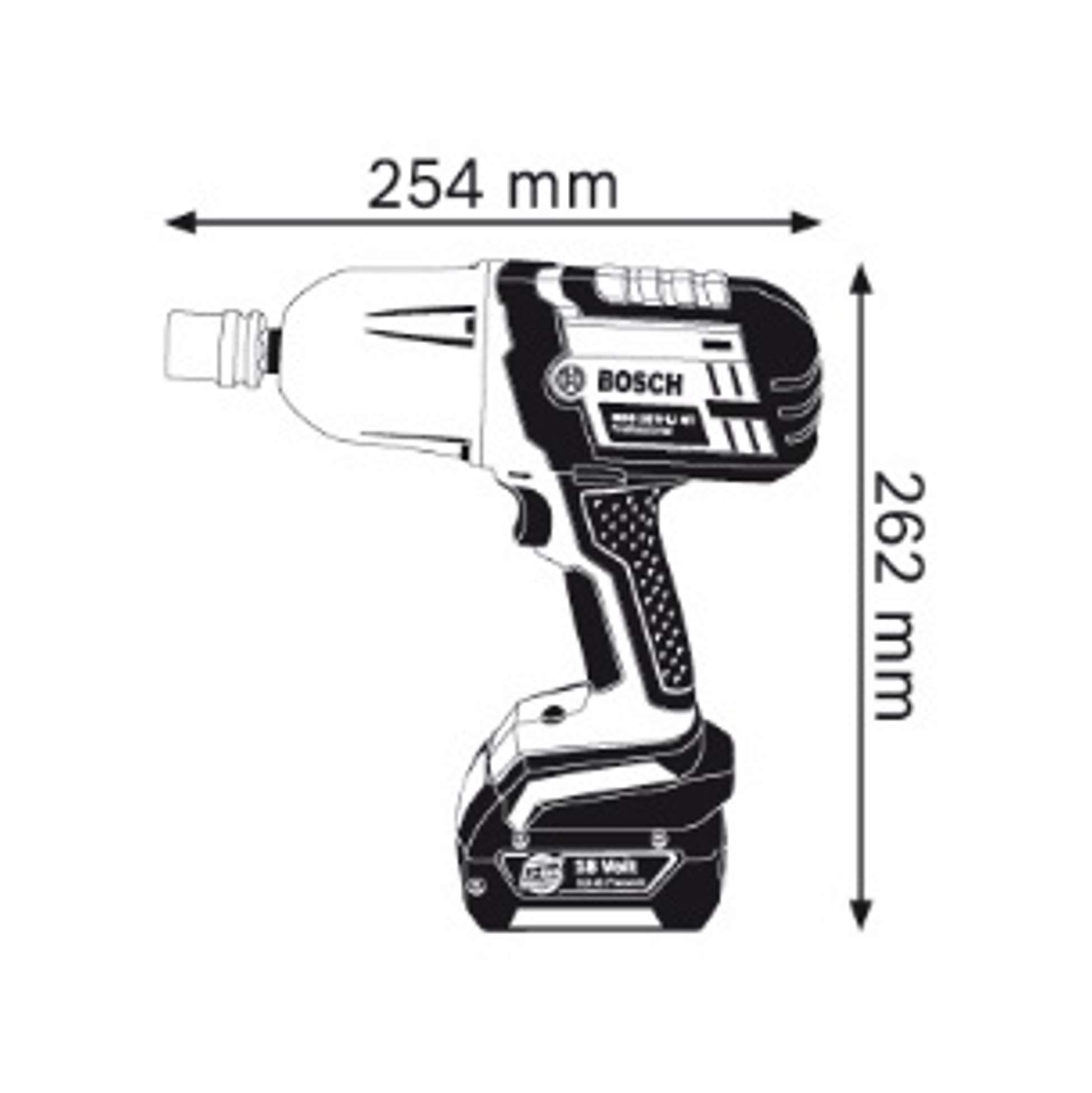 bosch-professional-18v-system-gds-18v-li-ht-akku-drehschlagschrauber-650-nm-max- image 3