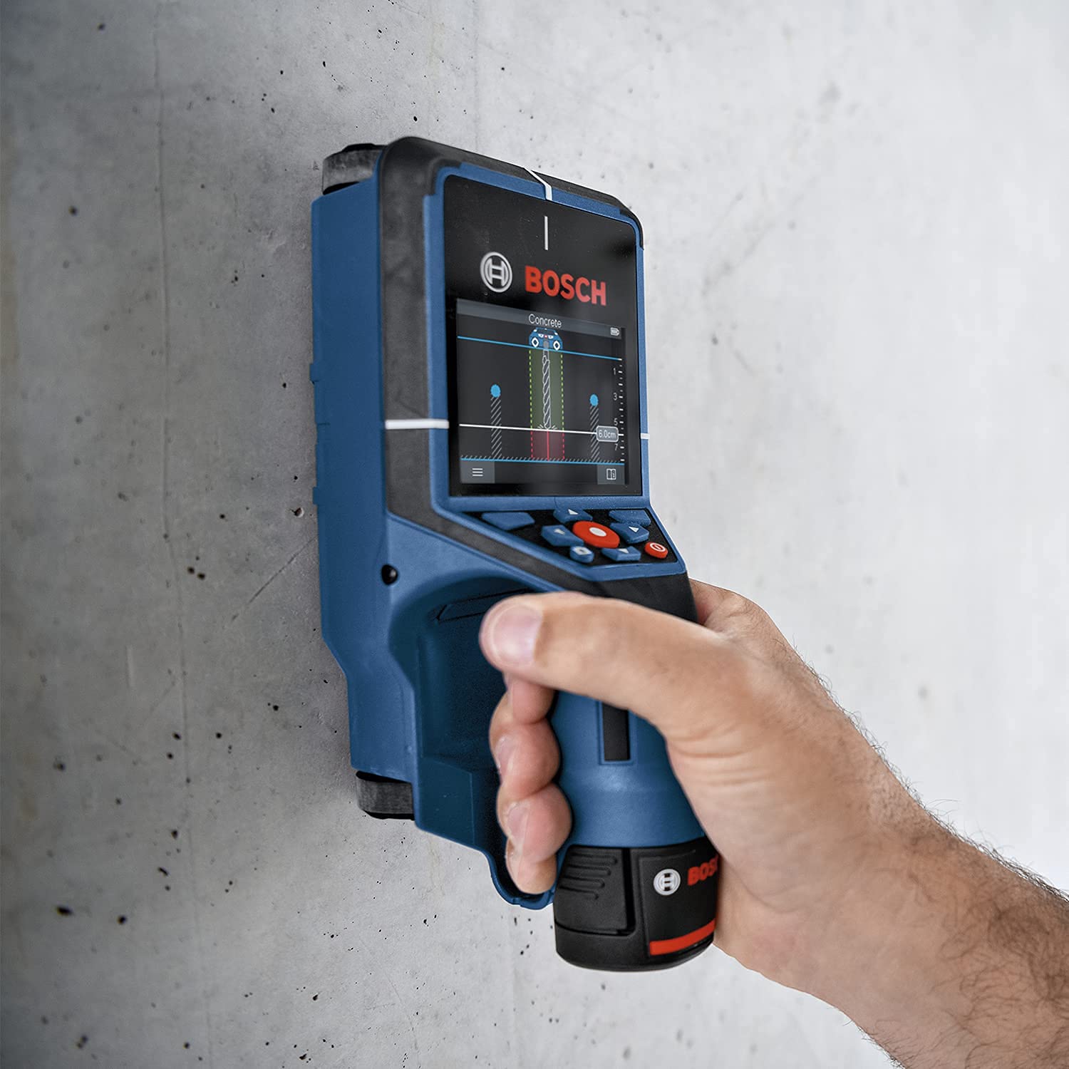 bosch-professional-12v-system-wallscanner-d-tect-200-c-radar-detektor-mit-12-v-a image 3