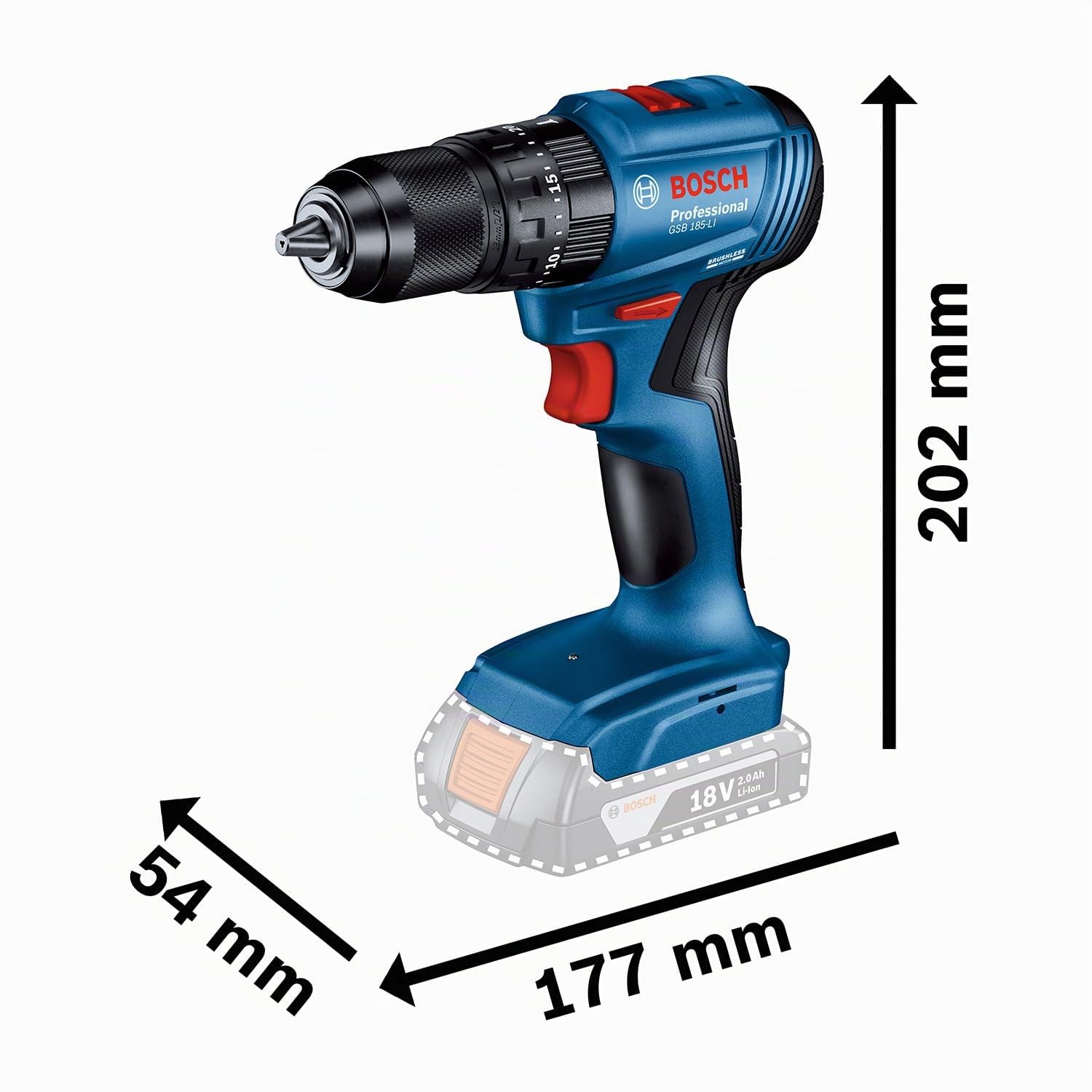 bosch-professional-18v-system-akku-drehschlagschrauber-gdr-18v-215-bohrschrauber image 4