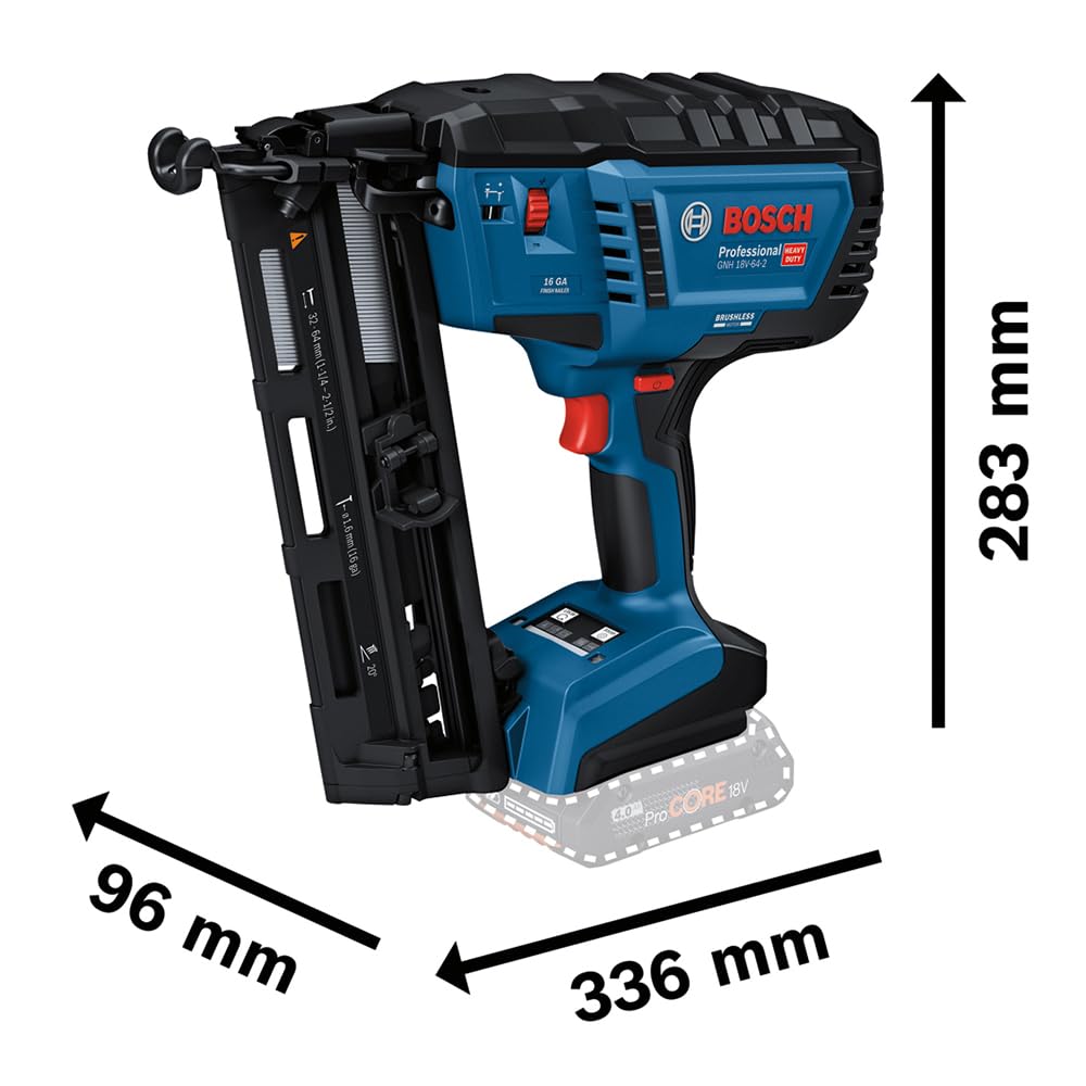 bosch-professional-18v-system-akku-holznagler-gnh-18v-64-2-akku-nagler-mit-einze image 2
