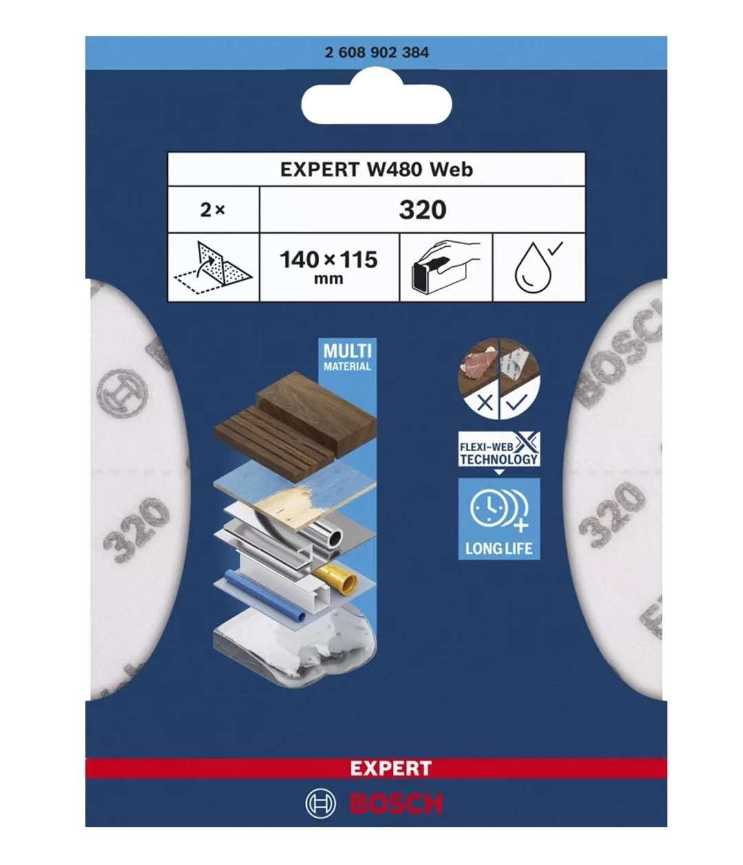 bosch-expert-w480-web-handschleifblatt-set-9-teilig-k-rnung-120-320-115x140-mm image 7