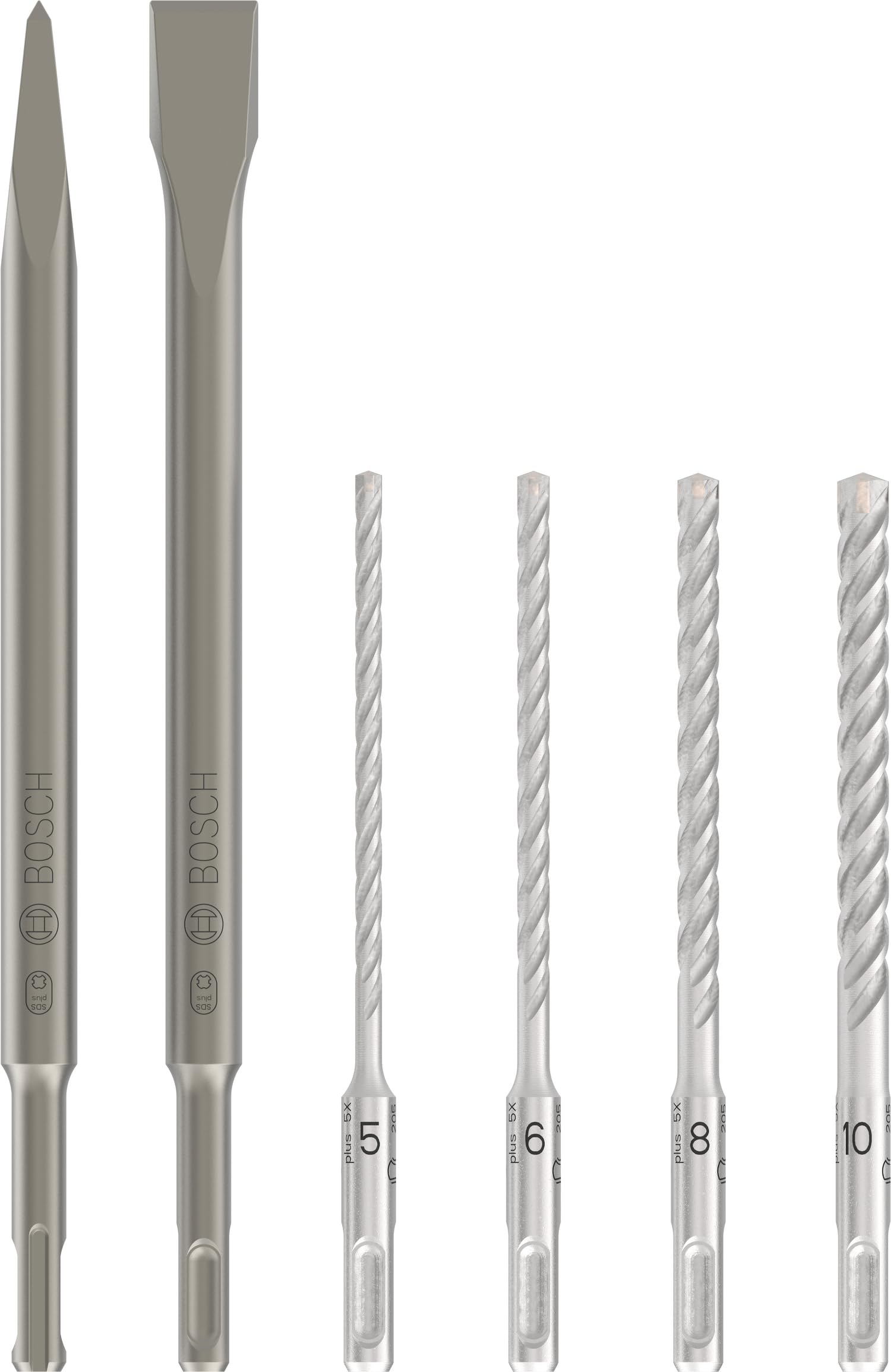 bosch-accessories-6-teiliges-sds-plus-5-hammerbohrer-mei-el-set-f-r-beton-mauerw image 1