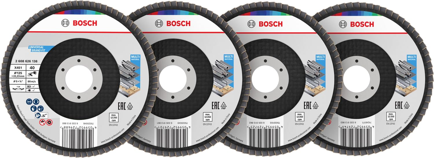bosch-professional-x451-f-cherschleifscheiben-set-15-st-ck-k40-k60-125-x-22-23-m image 8