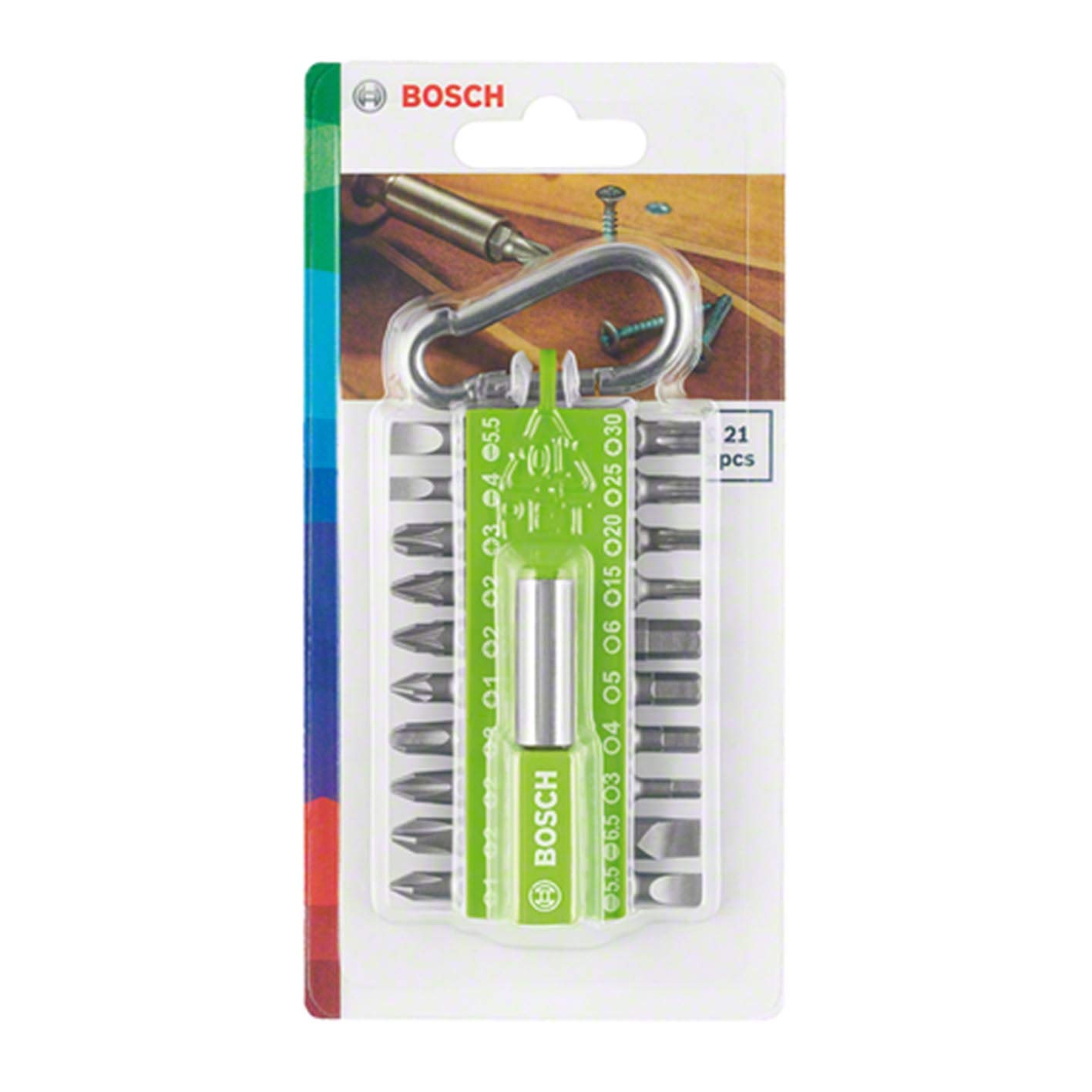 bosch-accessories-21-teiliges-schrauber-bit-set-gr-n-mit-magnetischem-universal- image 2