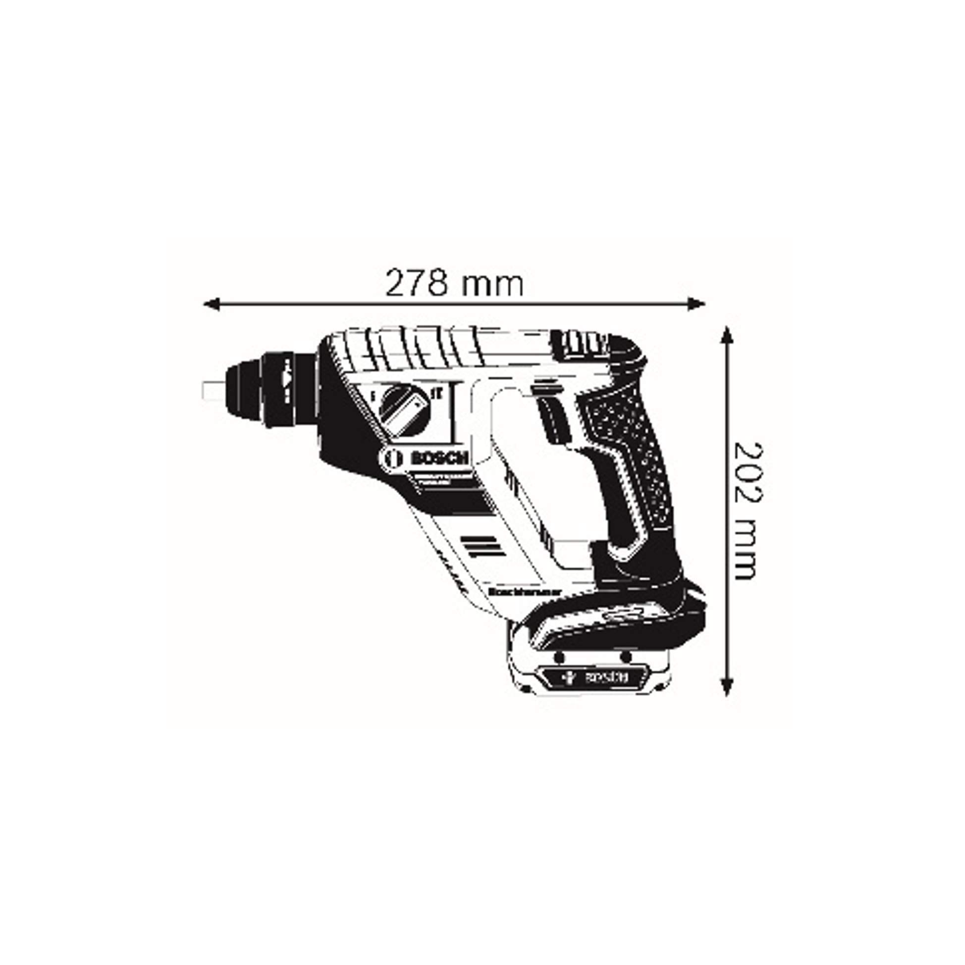 bosch-professional-gbh-18-v-li-compact-akku-bohrhammer-sds-plus-1-joule-bare-too image 2