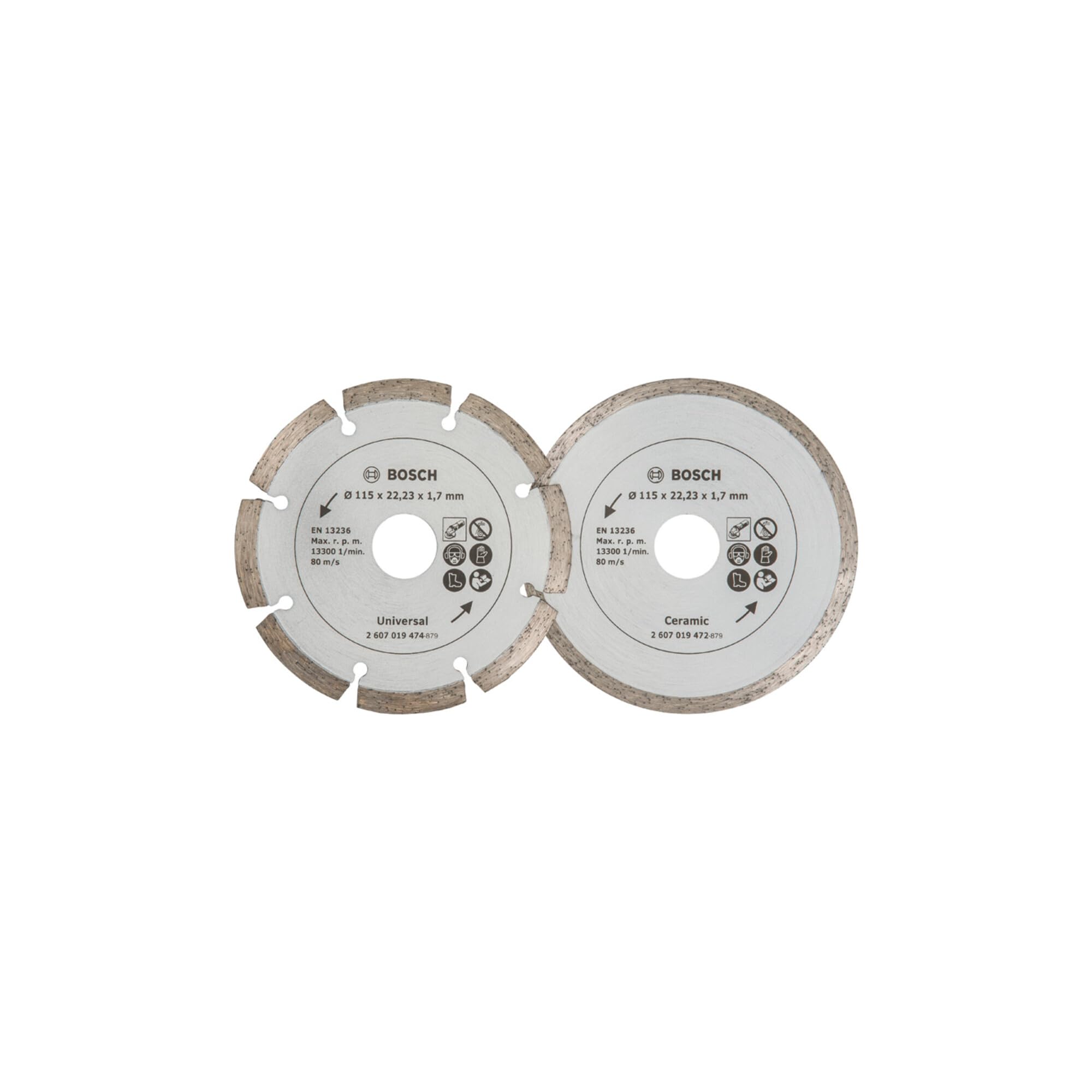 bosch-home-and-garden-2x-diamanttrennscheiben-promoline-125-mm-f-r-fliesen-und-b image 7