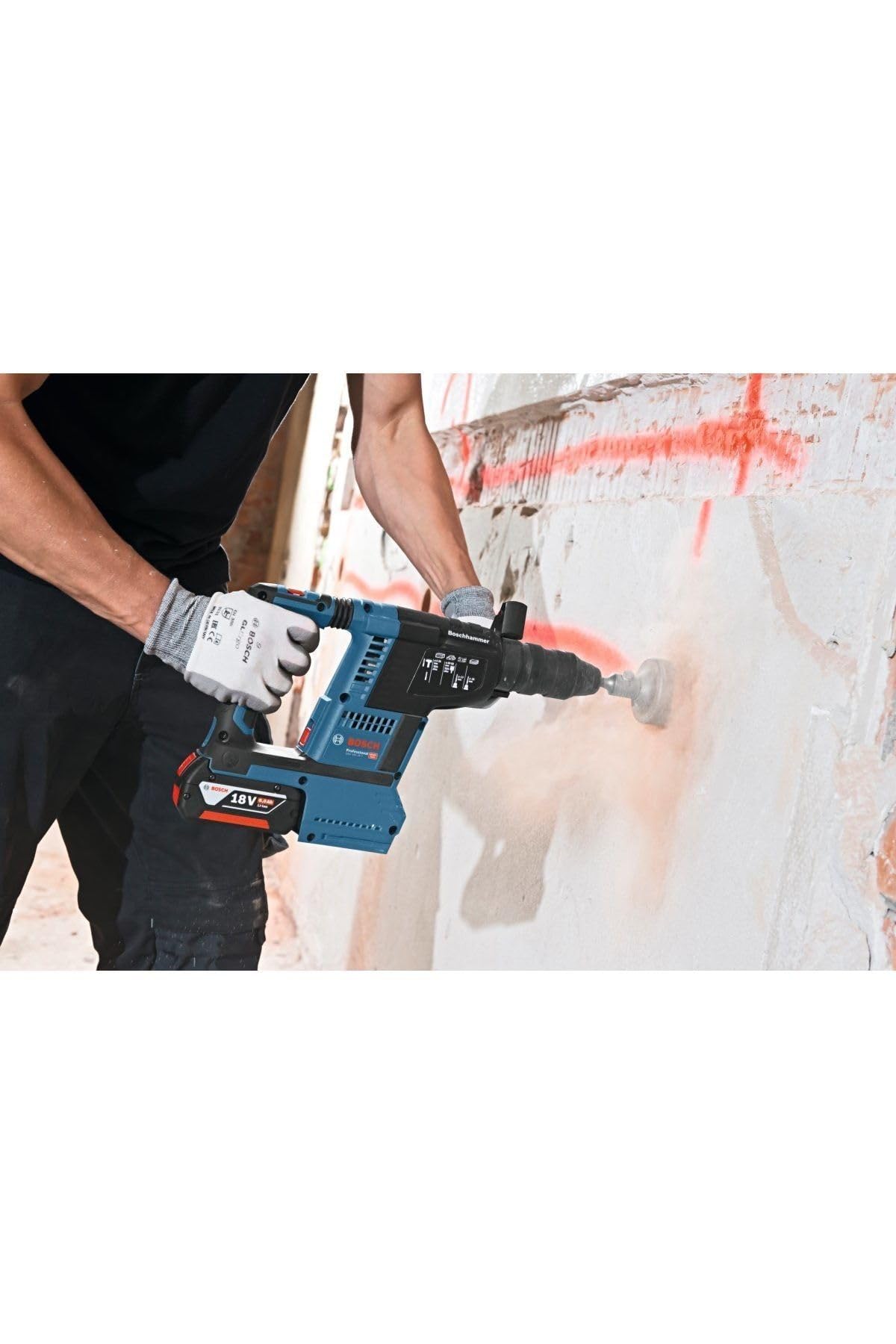 bosch-professional-gbh-18v-26-akku-bohrhammer-18v-set-2-6-j-sds-plus-mit-kickbac image 2
