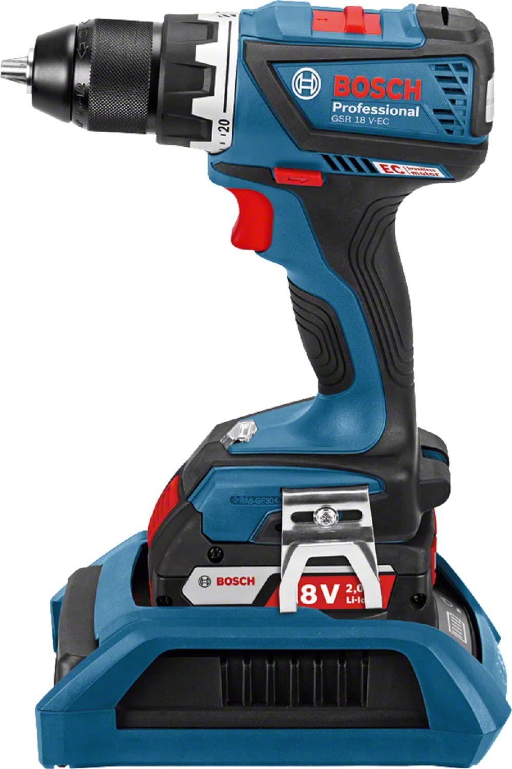bosch-professional-akku-bohrschrauber-gsr-18-v-ec-inkl-2-x-18v-2-0-ah-akkus-gal- image 2