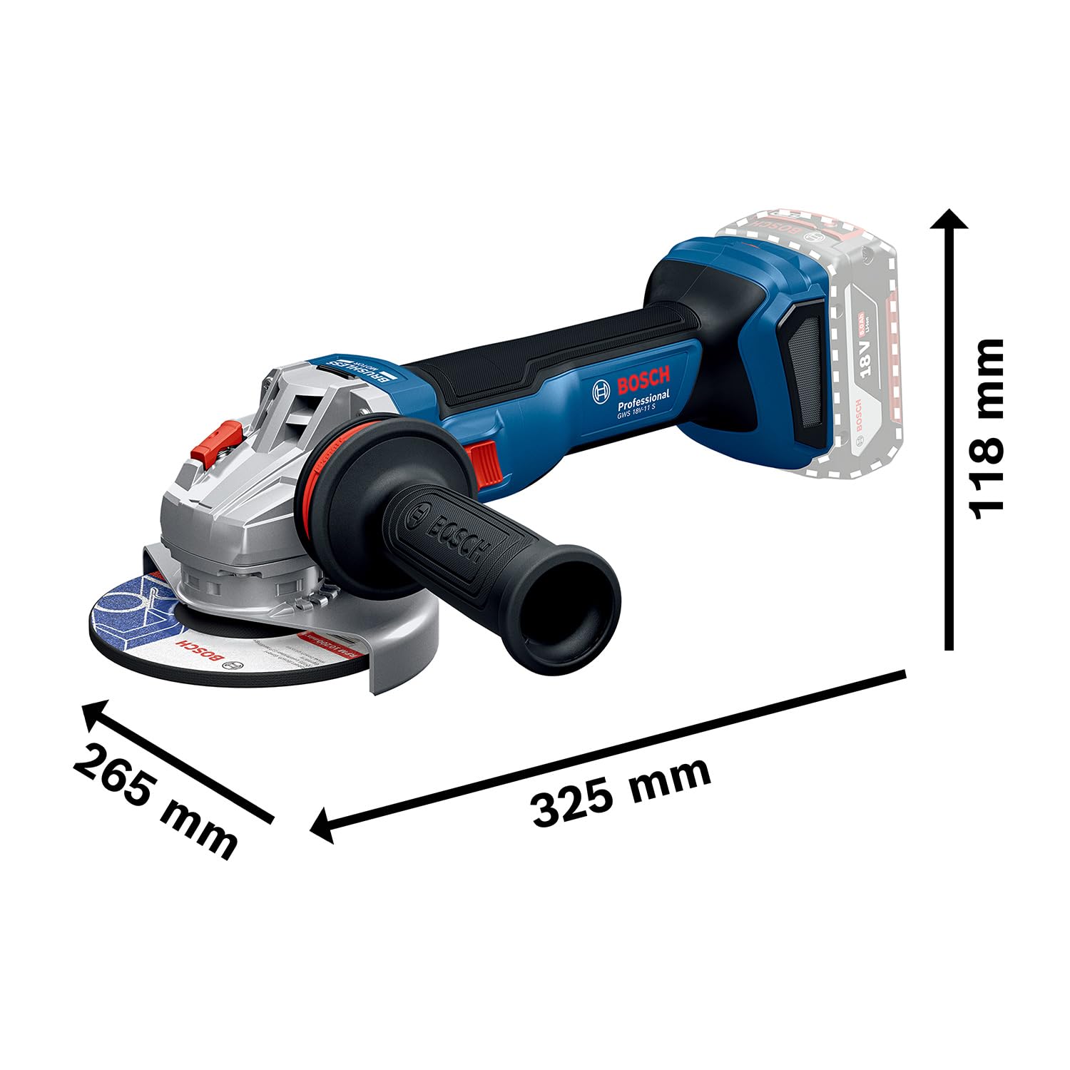bosch-professional-gws-18v-11-s-akku-winkelschleifer-18v-system-125-mm-scheibend image 5