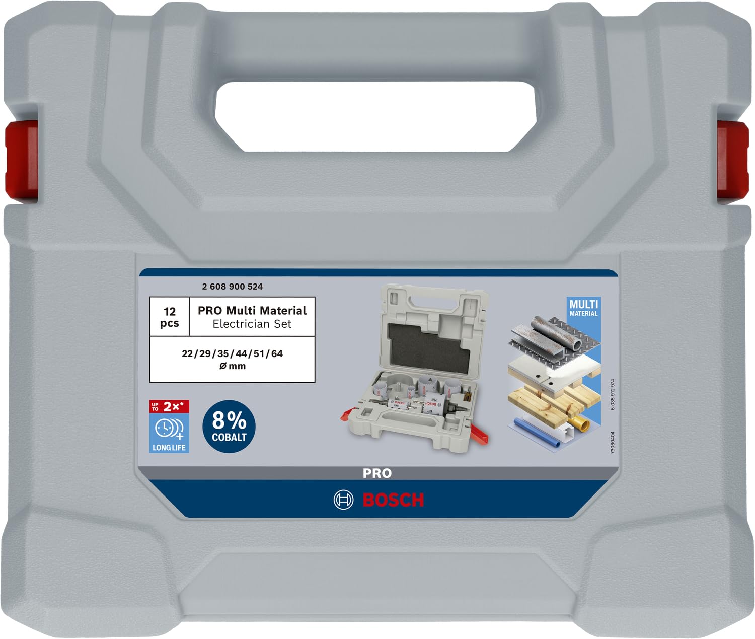 bosch-pro-multi-material-lochs-ge-set-12-teilig-22-64-mm-mit-standardadapter-f-r image 2