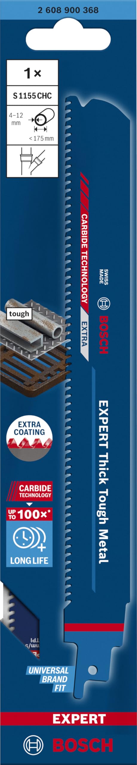 bosch-professional-expert-thick-tough-metal-s-1155-chc-s-bels-geblatt-225-mm-f-r image 2