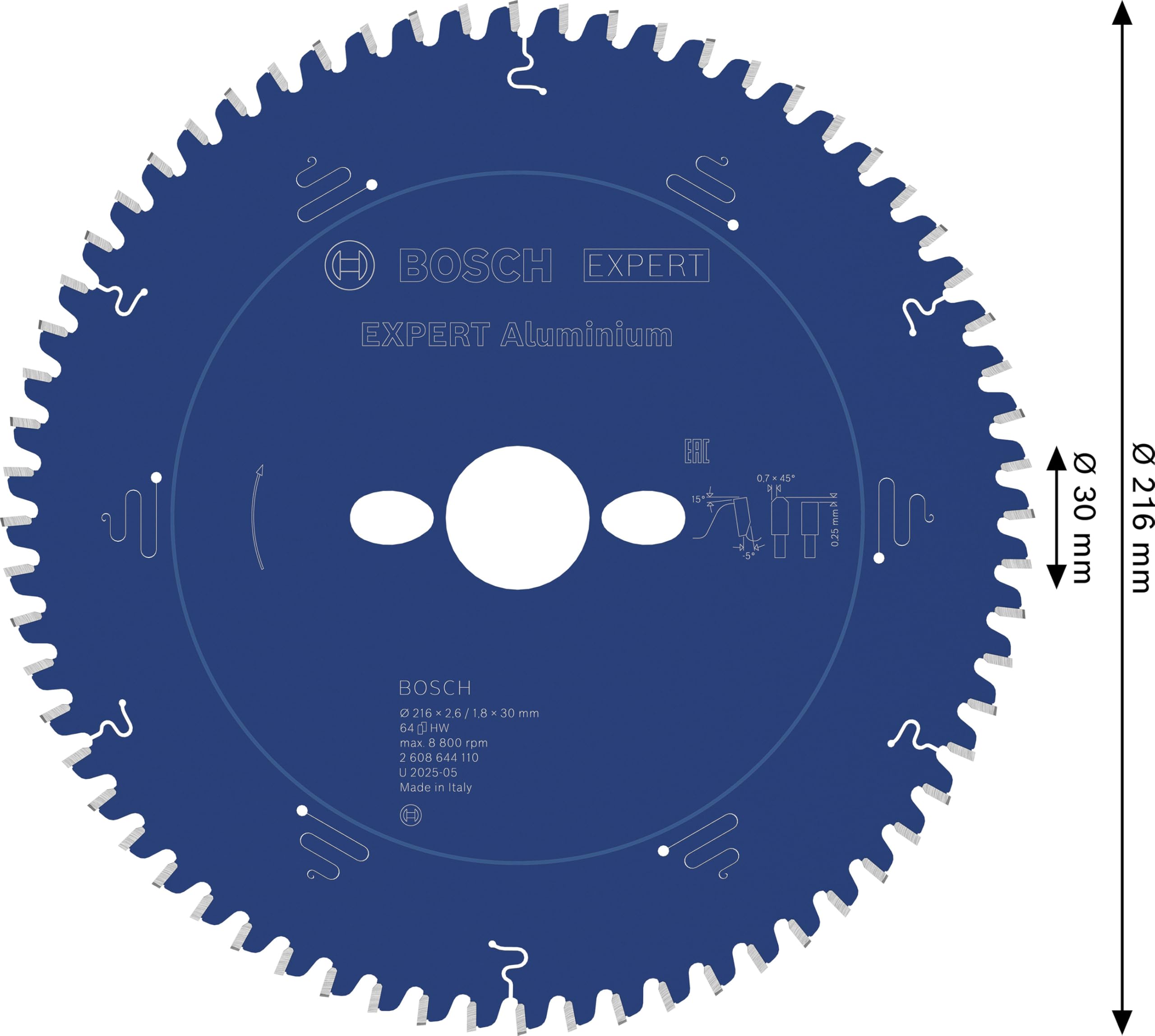 bosch-expert-aluminium-kreiss-geblatt-216-x-30-mm-64-z-hne-carbide-technology-f- image 3
