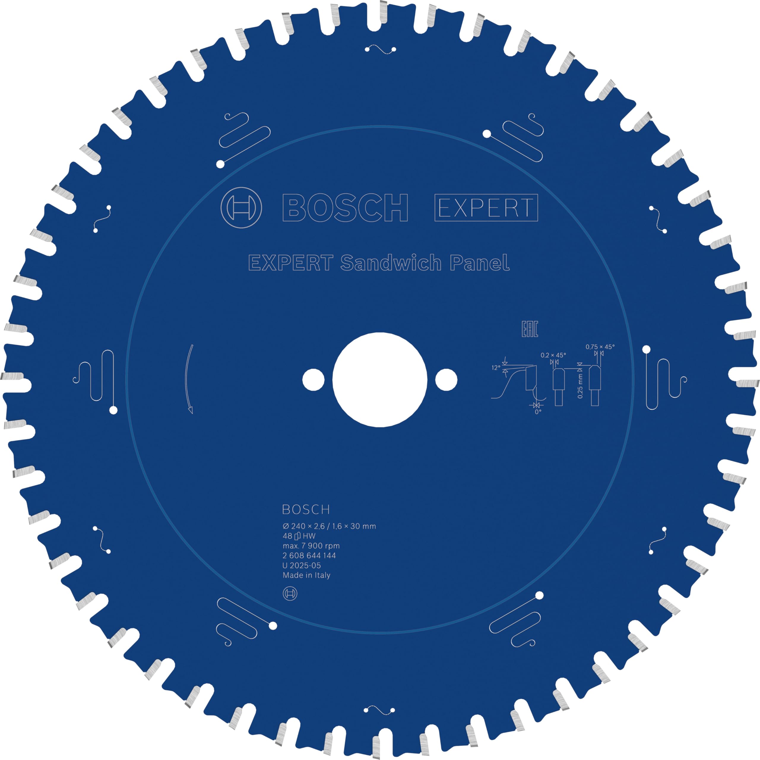 bosch-accessories-expert-for-sandwich-panel-kreiss-geblatt-190-x-30-x-2-mm-36-z- image 6