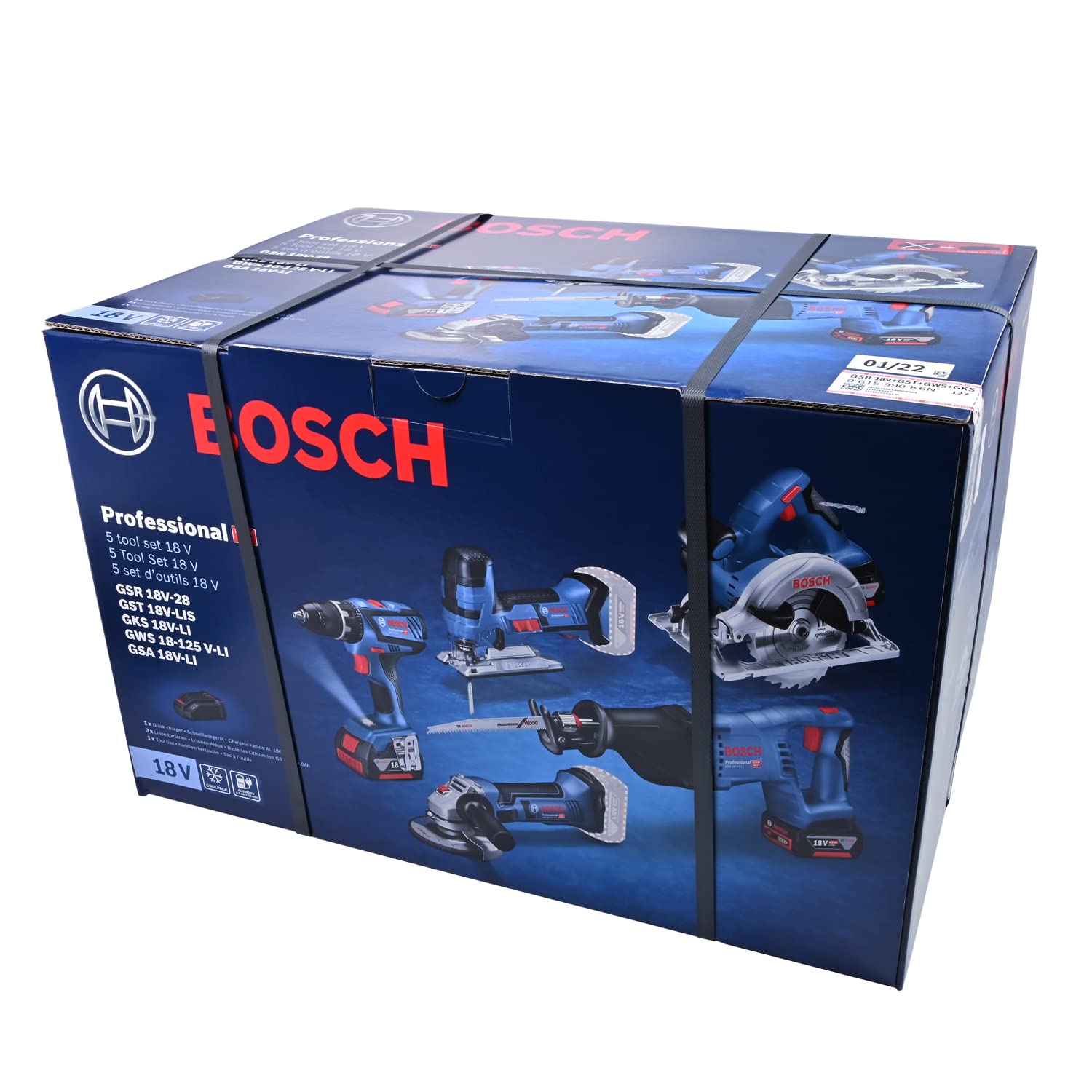 bosch-professional-18v-system-combo-kit-gsr-18v-28-bohrschrauber-gst-18v-li-s-st image 3