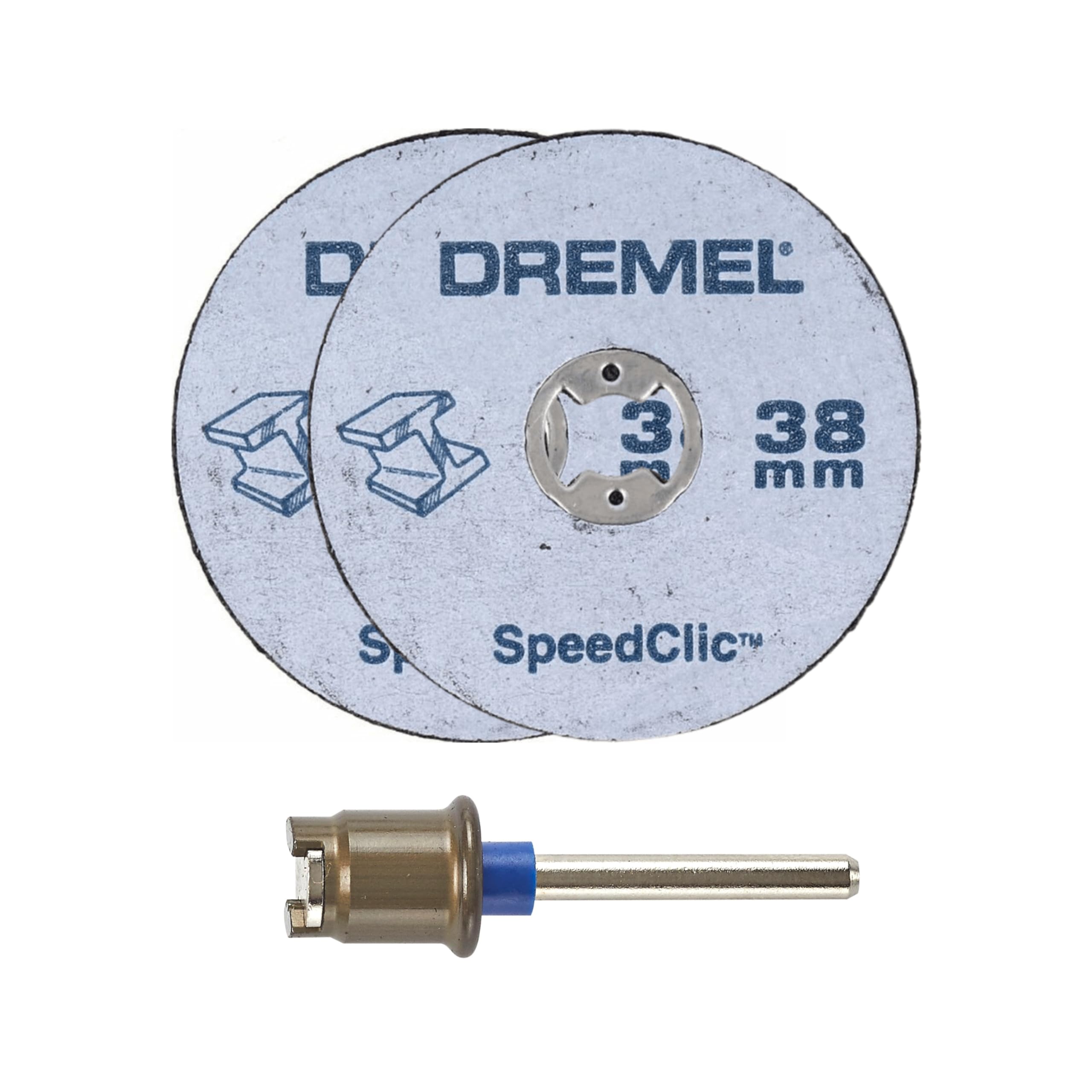 dremel-sc406-ez-speedclic-metall-trennscheiben-set-2x-trennscheiben-38-mm image 1