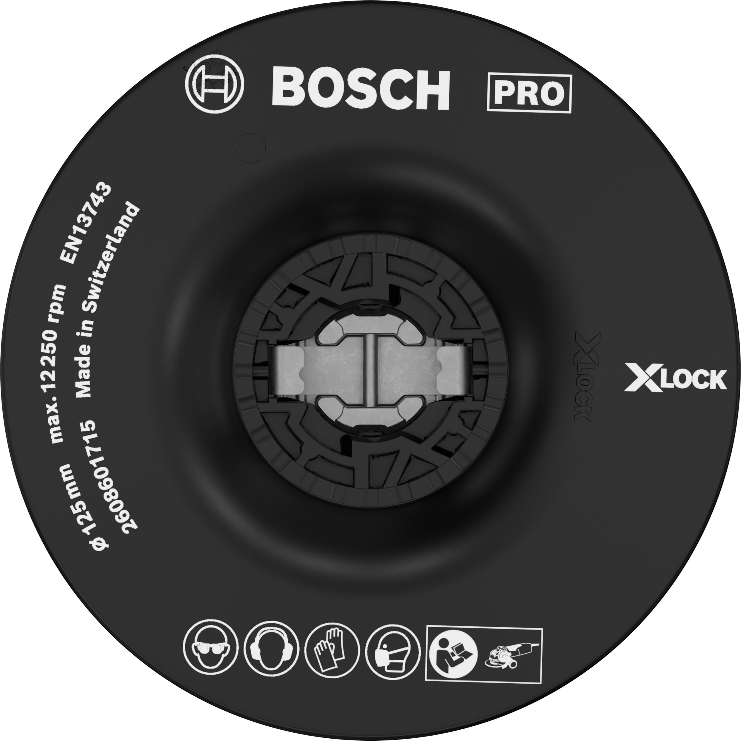 bosch-professional-backing-pad-x-lock-mittel-125-mm-f-r-kleine-winkelschleifer image 1